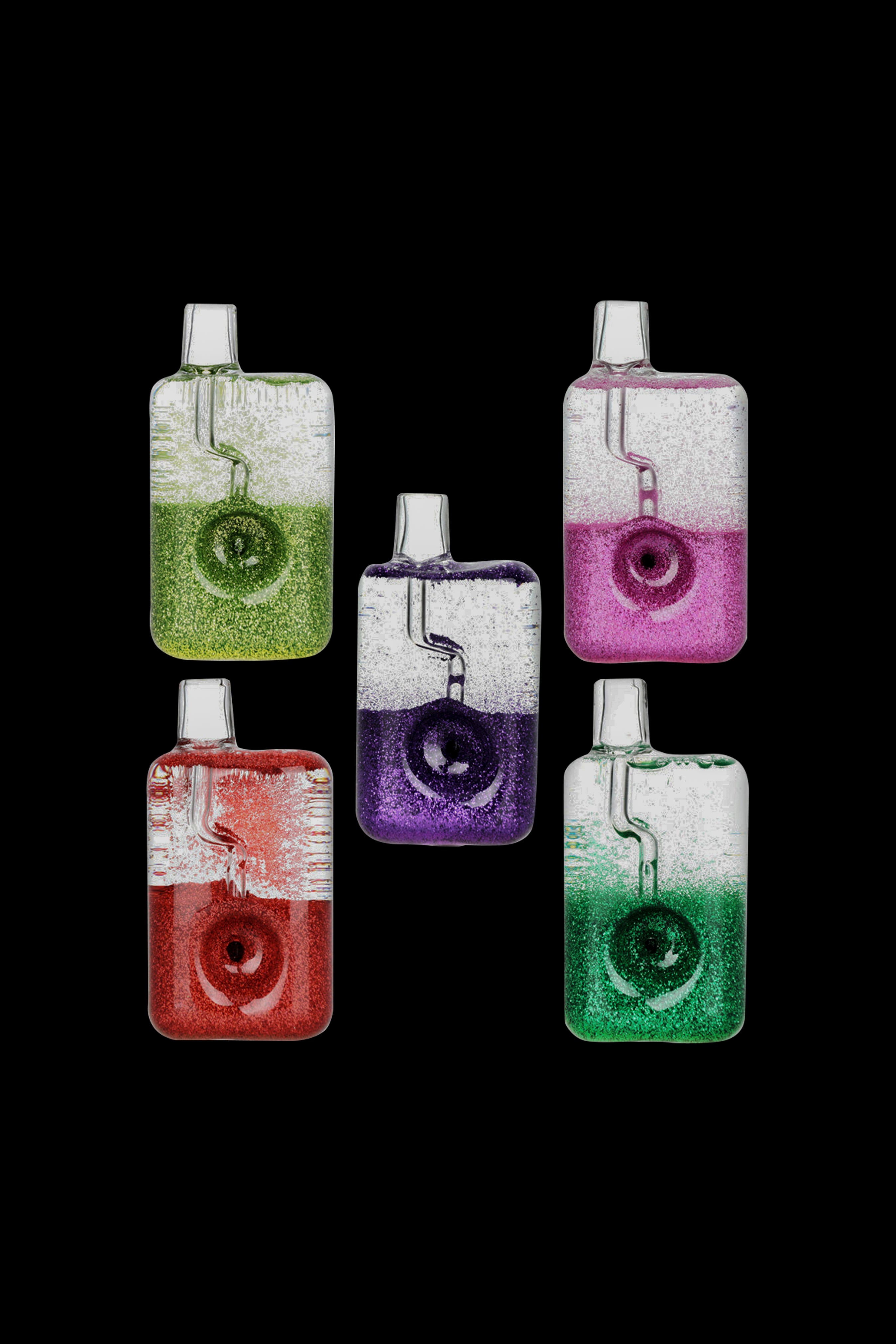 Ironic Glitter Glycerin Vape Hand Pipe - Your Ideal Smoking Companion