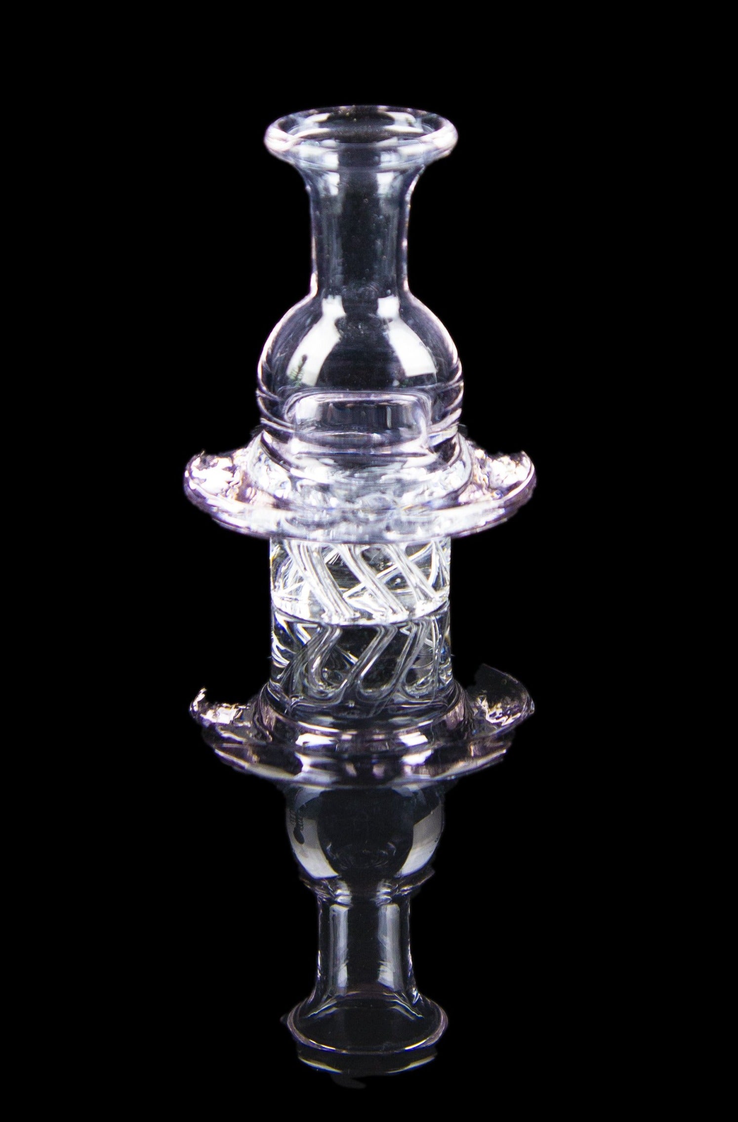 Stunning Domed Lattice Carb Cap - Elevate Your Dabbing Experience!
