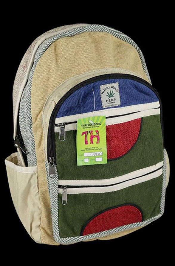 ThreadHeads Himalayan Hemp 4 - Zipper Backpack
