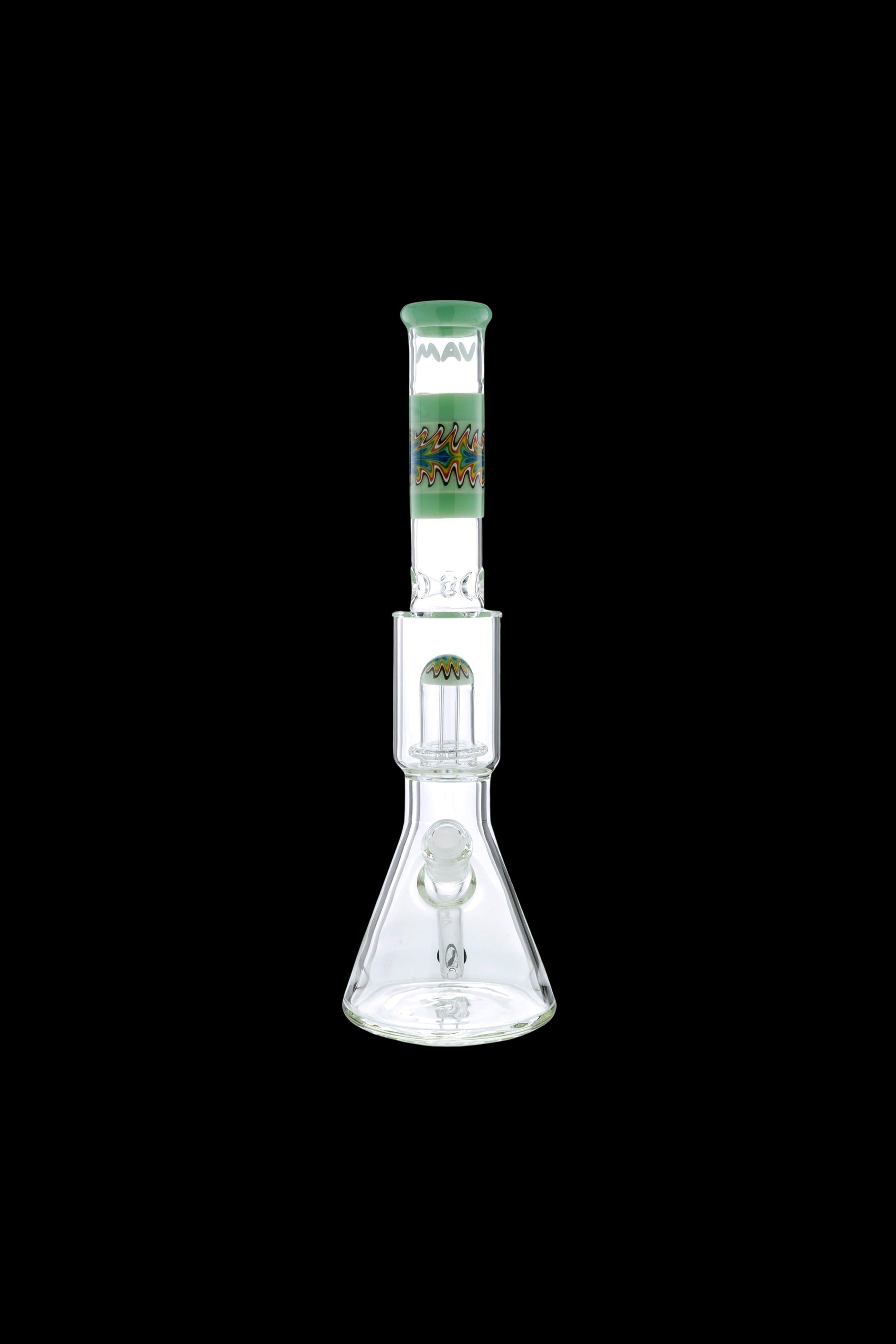 MAV Glass Wig Wag Reversal UFO Wide Beaker - The Ultimate Smoking Experience