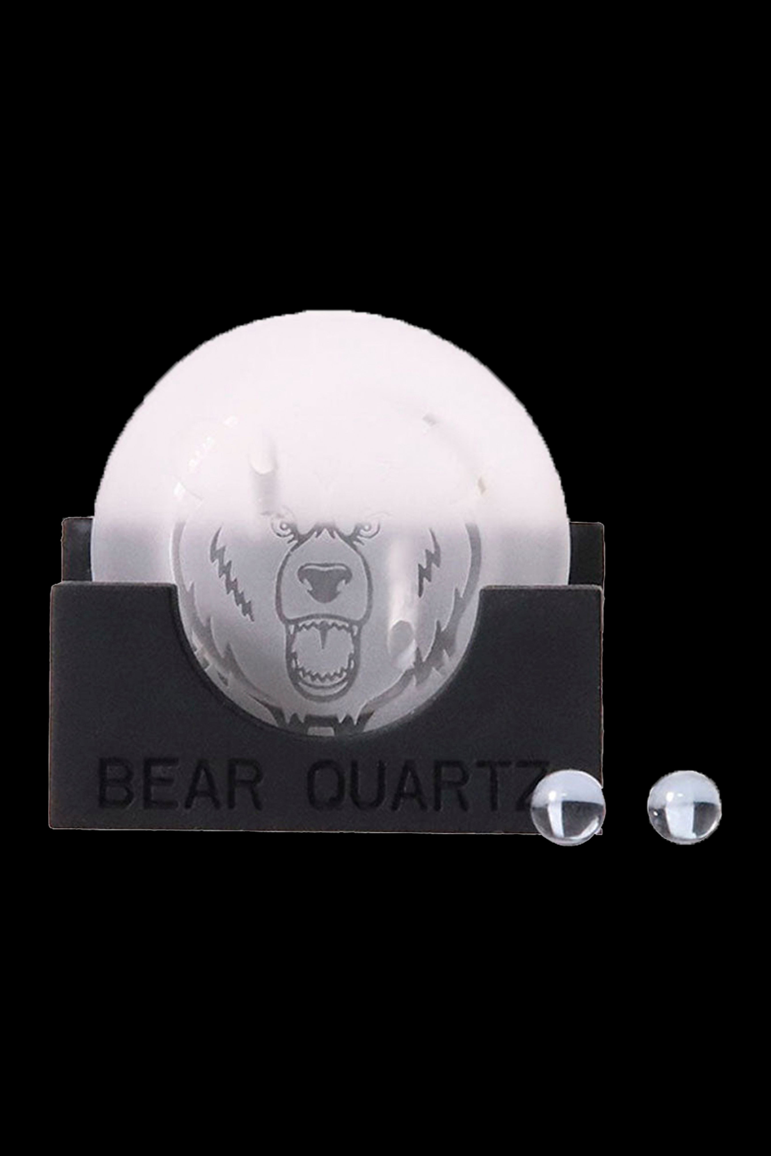 Bear Quartz V2 Spinner Disk Cap Set: The Ultimate Dab Accessory
