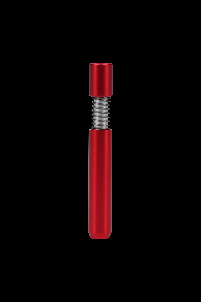 Awesome Metal Spring-Loaded One Hitter Pipe