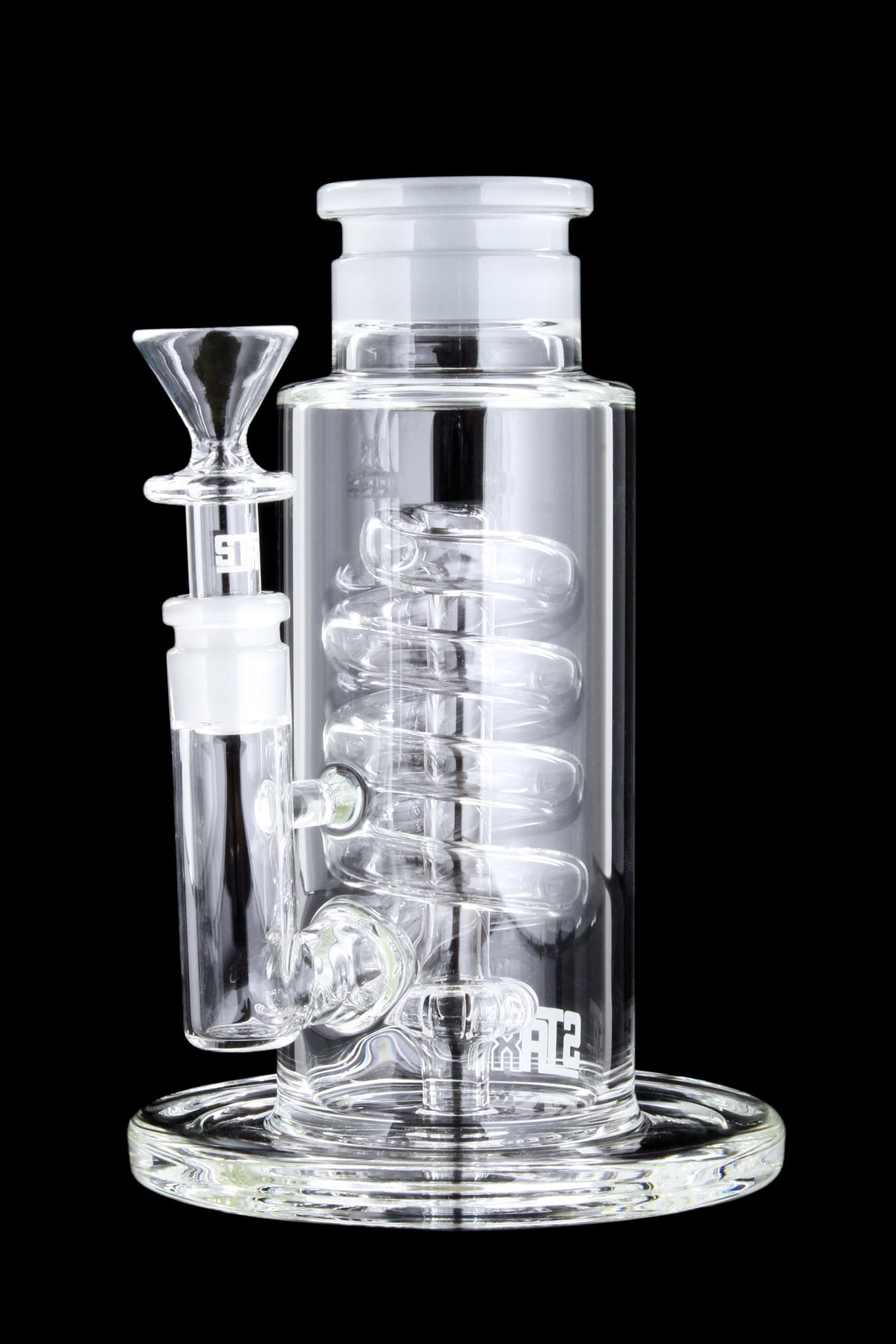 GRAV STAX Flare Base with Coil Showerhead Perc: Your Customizable Smoking Companion