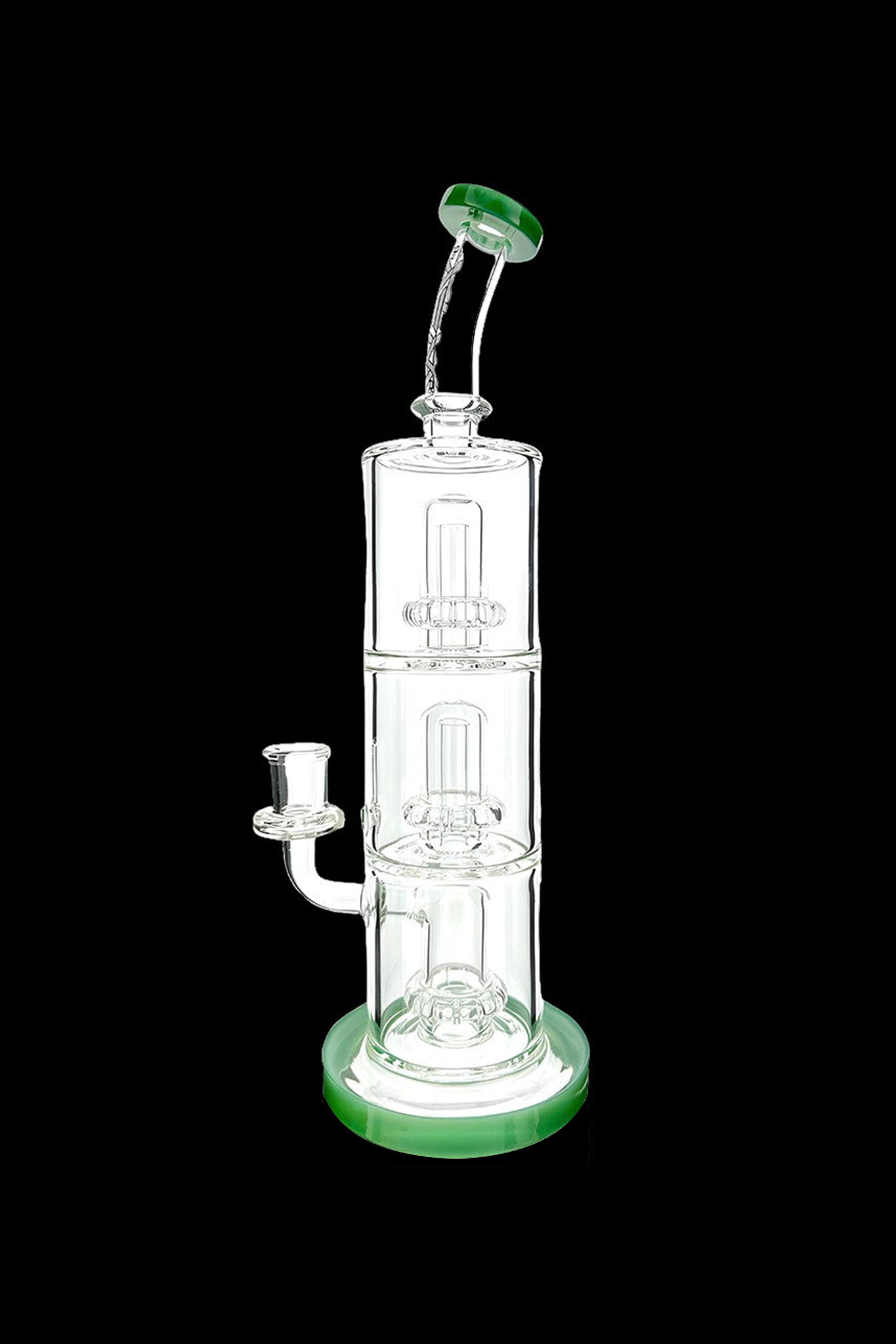AFM Glass UFO Triple Perc Dabbing Masterpiece