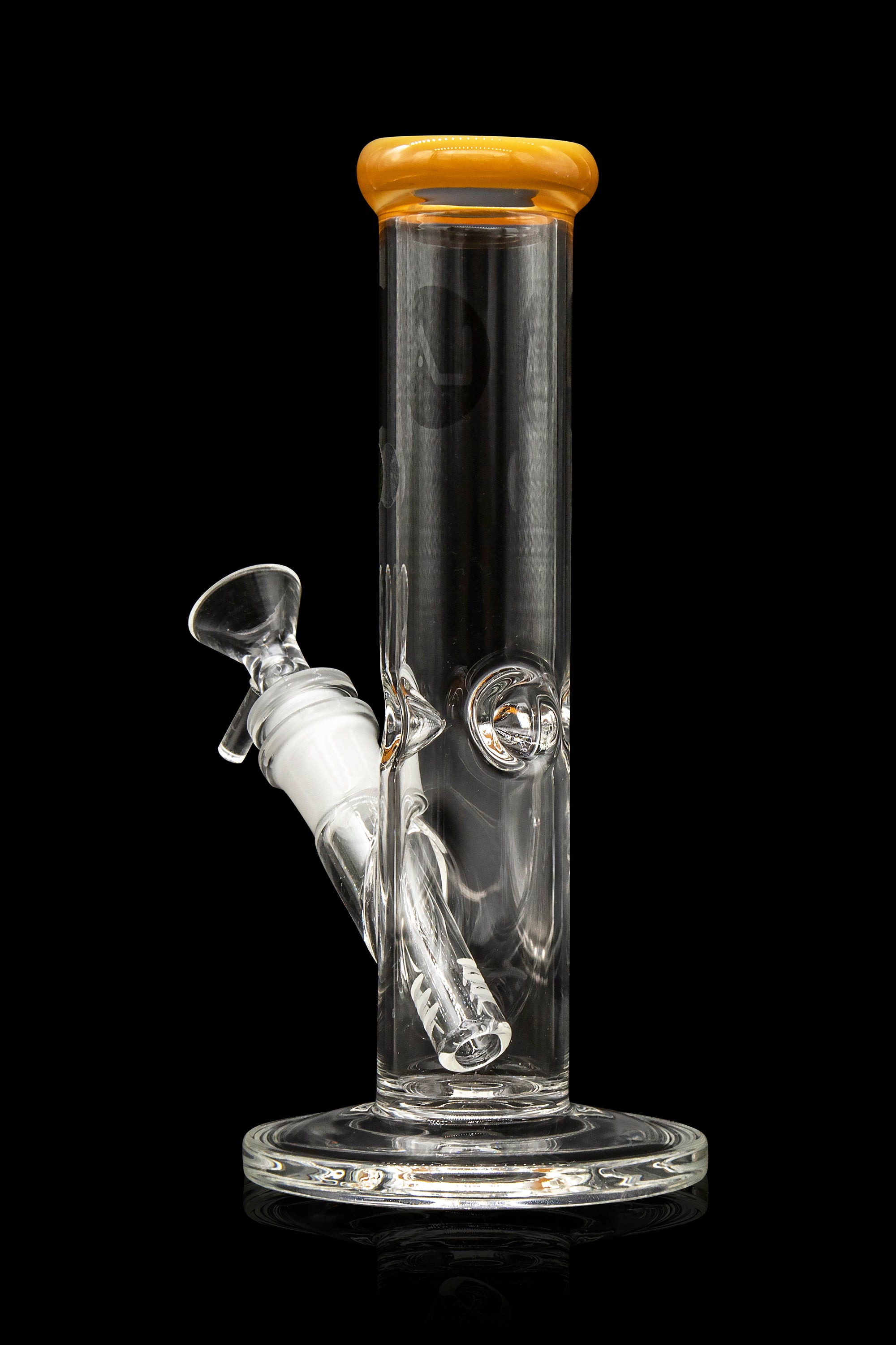 LA Pipes Borosilicate Glass Straight Tube Bong - A Timeless Classic