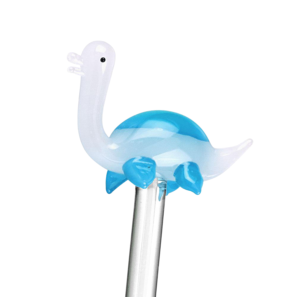 Adorable Baby Loch Ness Monster Glass Dab Tool - A Must-Have for Dab Enthusiasts