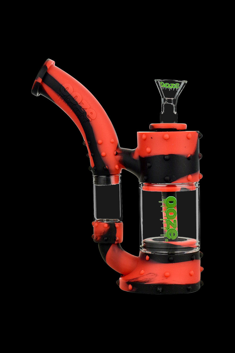 Ooze Stack Premium Silicone Water Pipe - Versatile Smoking Essential