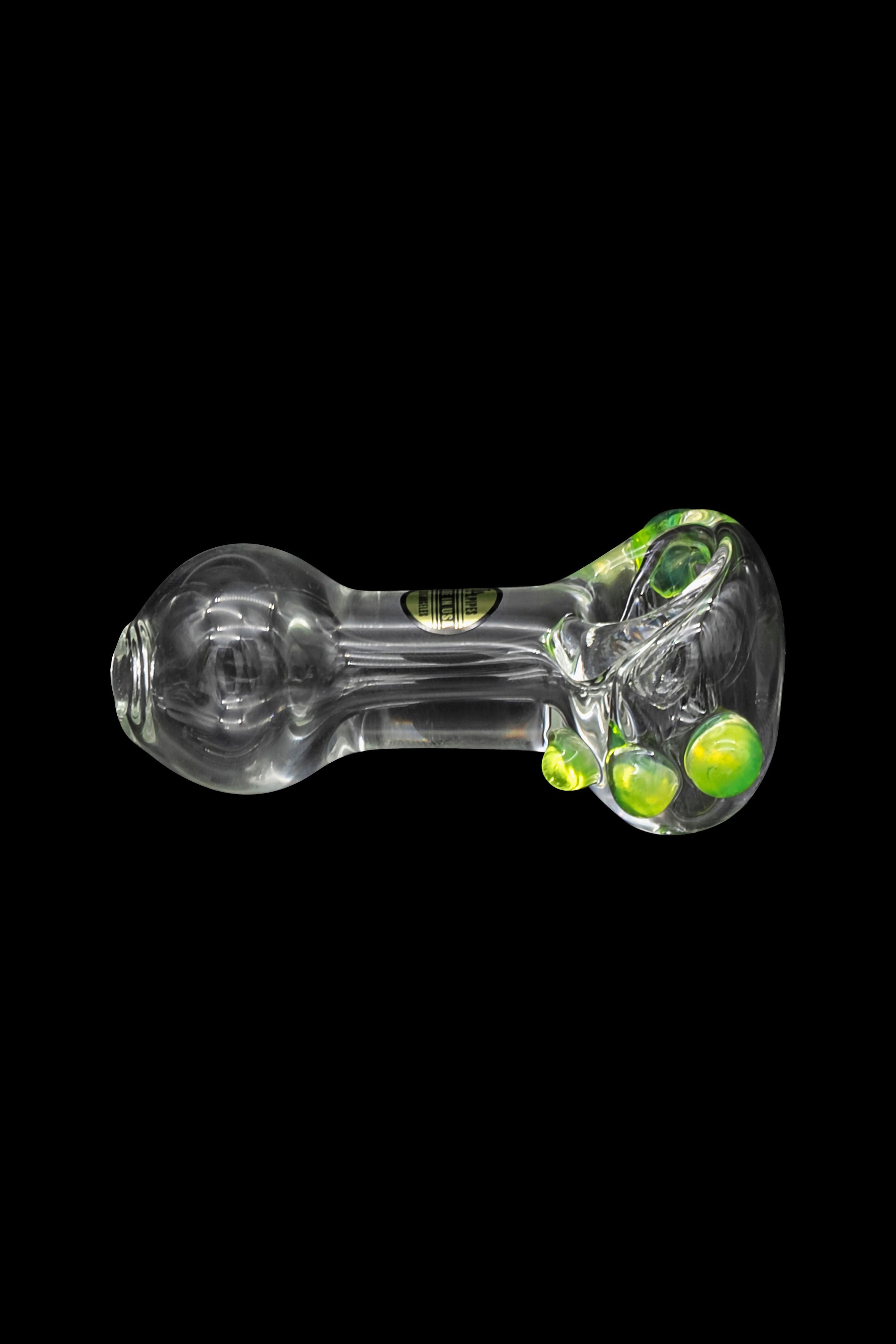 LA Pipes Stunning Thick Glass Spoon Pipe