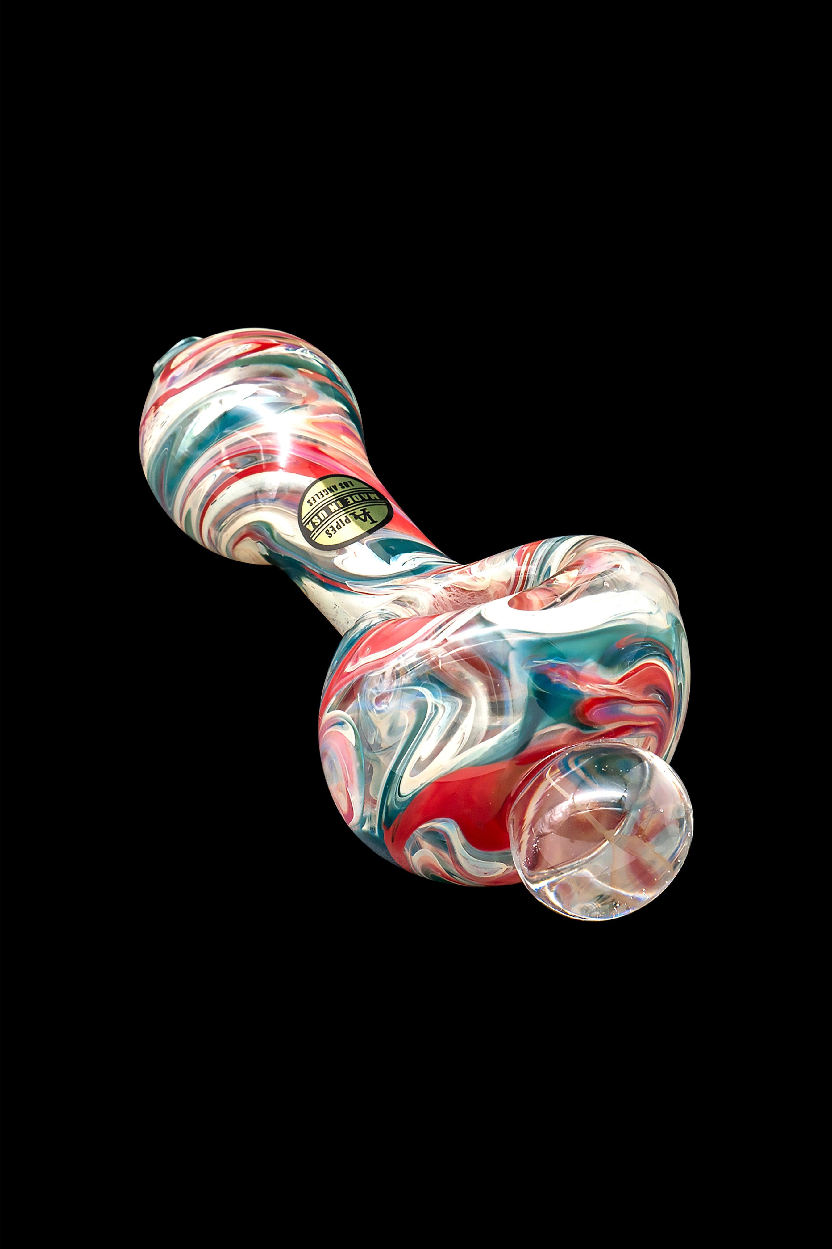 LA Pipes Glass Spoon Pipe - The Enchanting Primordial Ooze