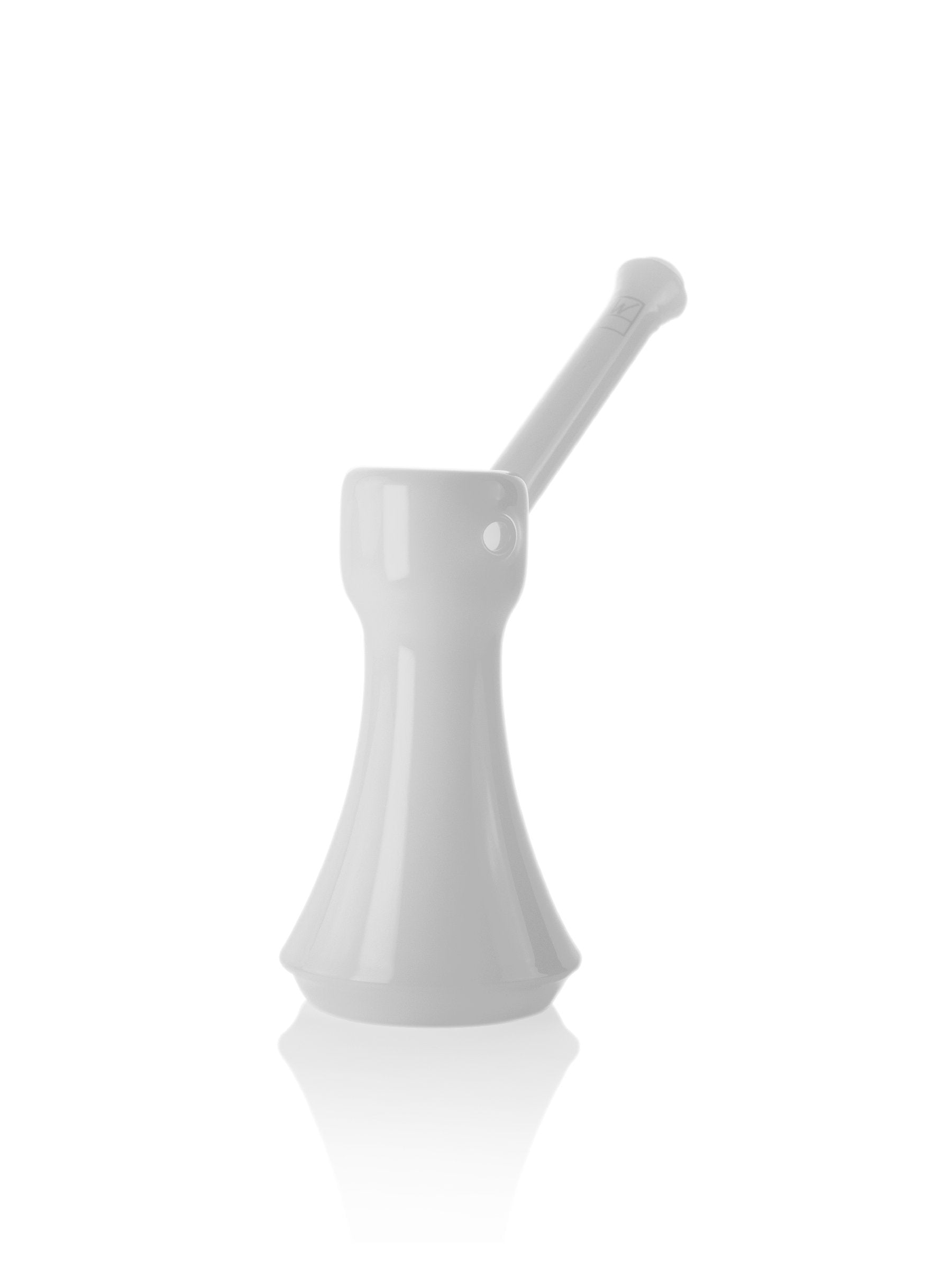 Jane West Cloud White Elegant Upright Bubbler
