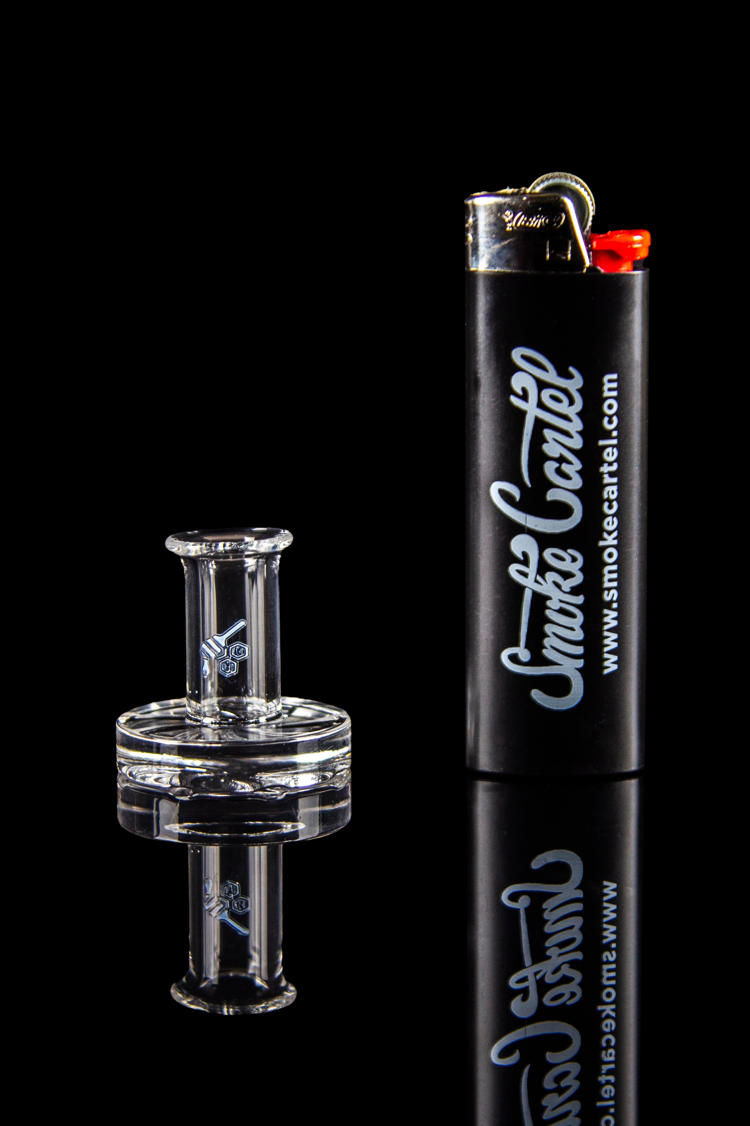 Honeybee Herb's Stunning Quartz Stamp Carb Cap