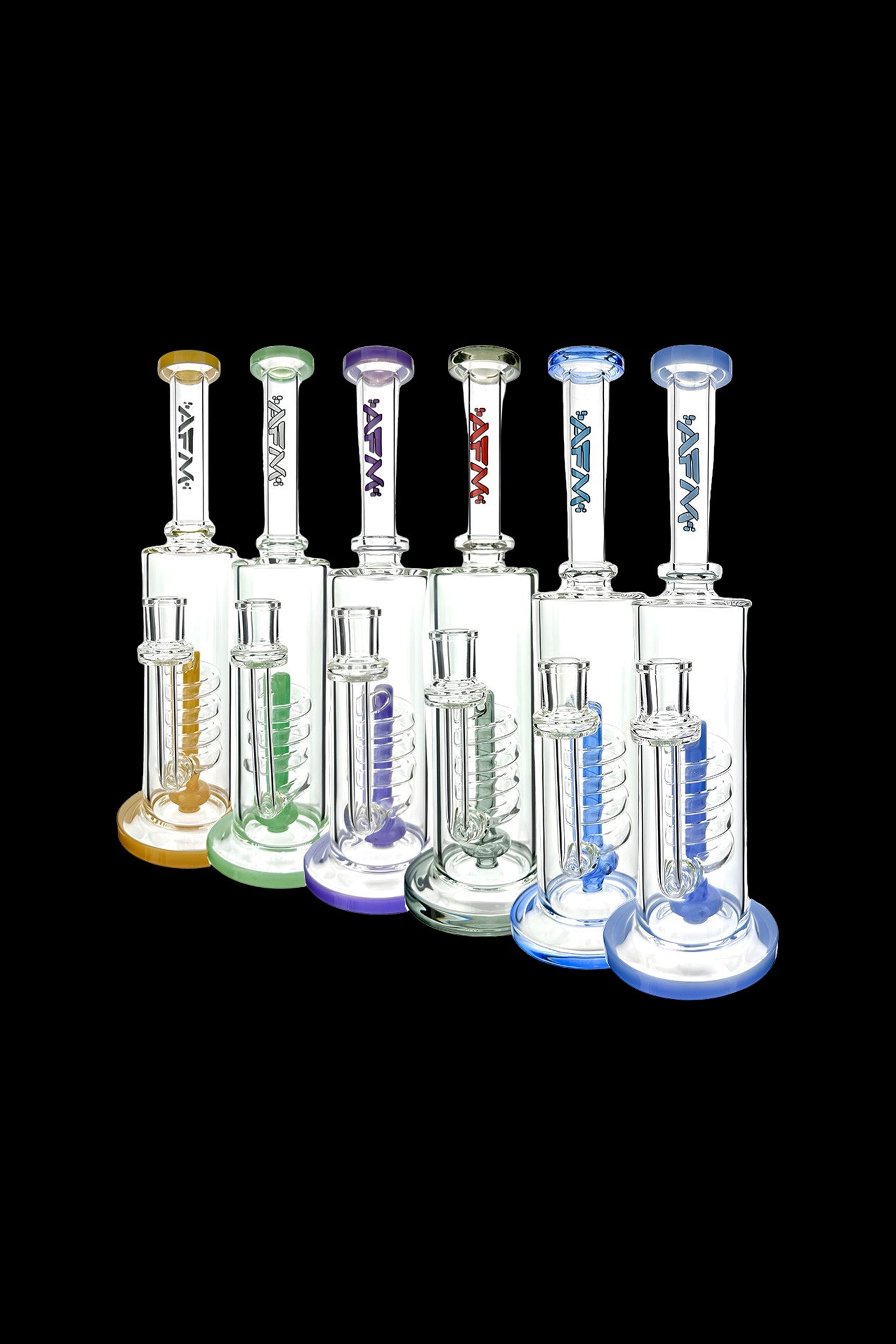 AFM Spiral Waterfall Glass Dab Rig: A Visual and Functional Marvel