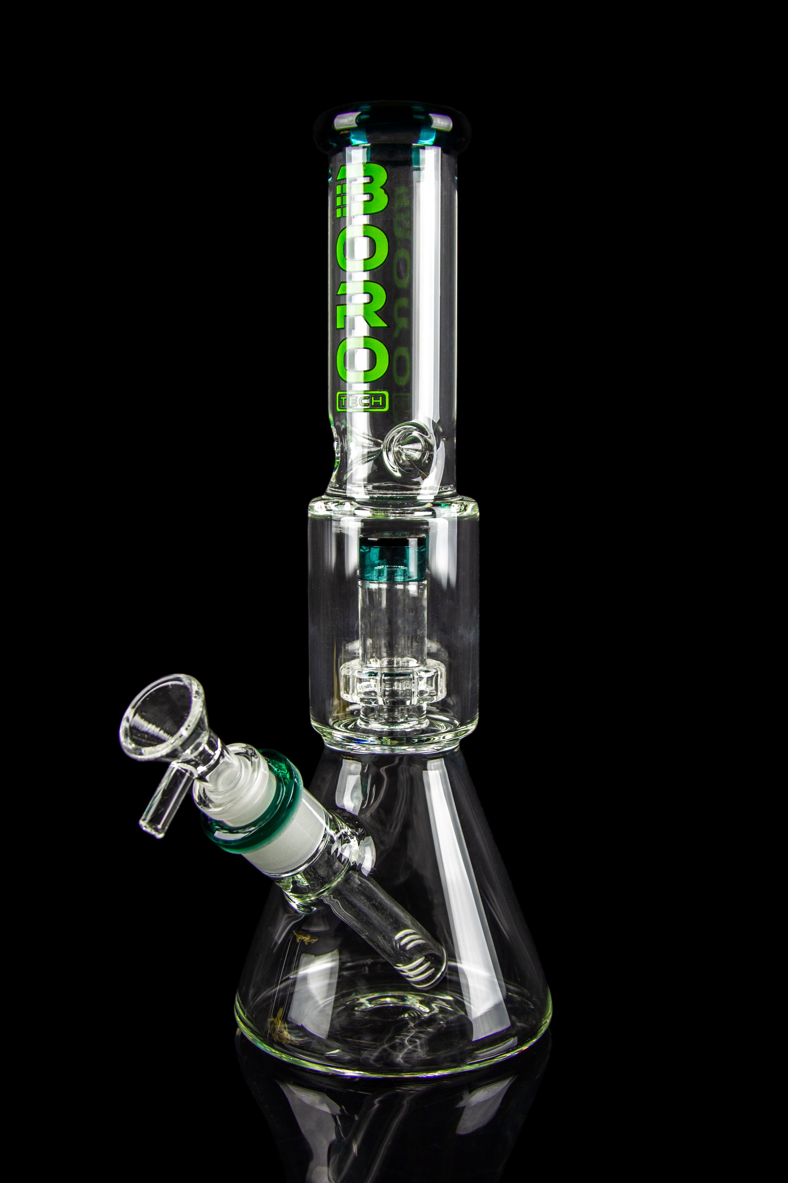 Borotech Showerhead Perc Beaker Bong - Stylish & Smooth Smoking