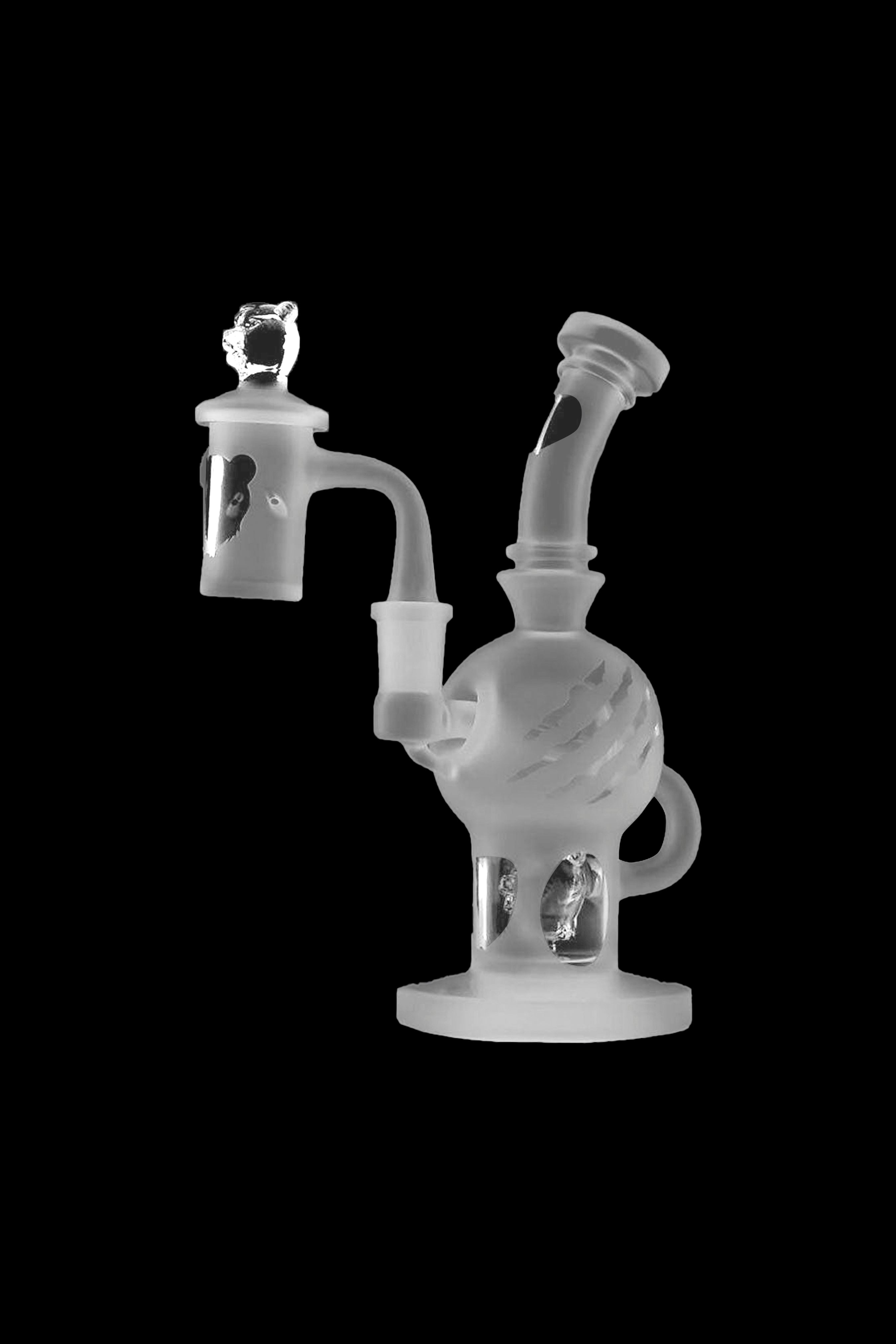 Bear Quartz BQ Worked Sphere Dab Rig: Ultimate Box Set