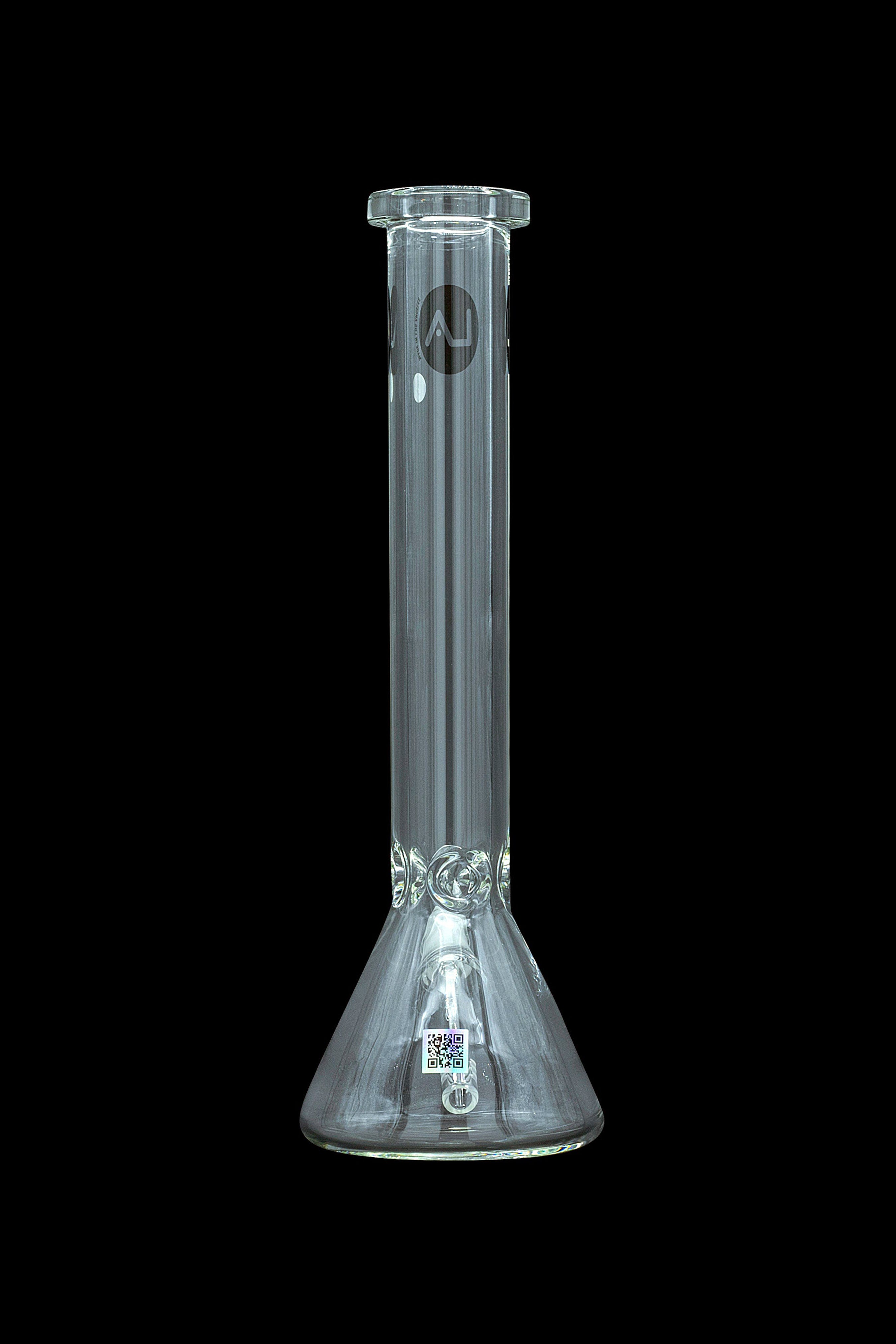 LA Pipes 'Squared Up' Heavy-Duty 9mm Thick Beaker Bong - Ultimate Smoking Companion