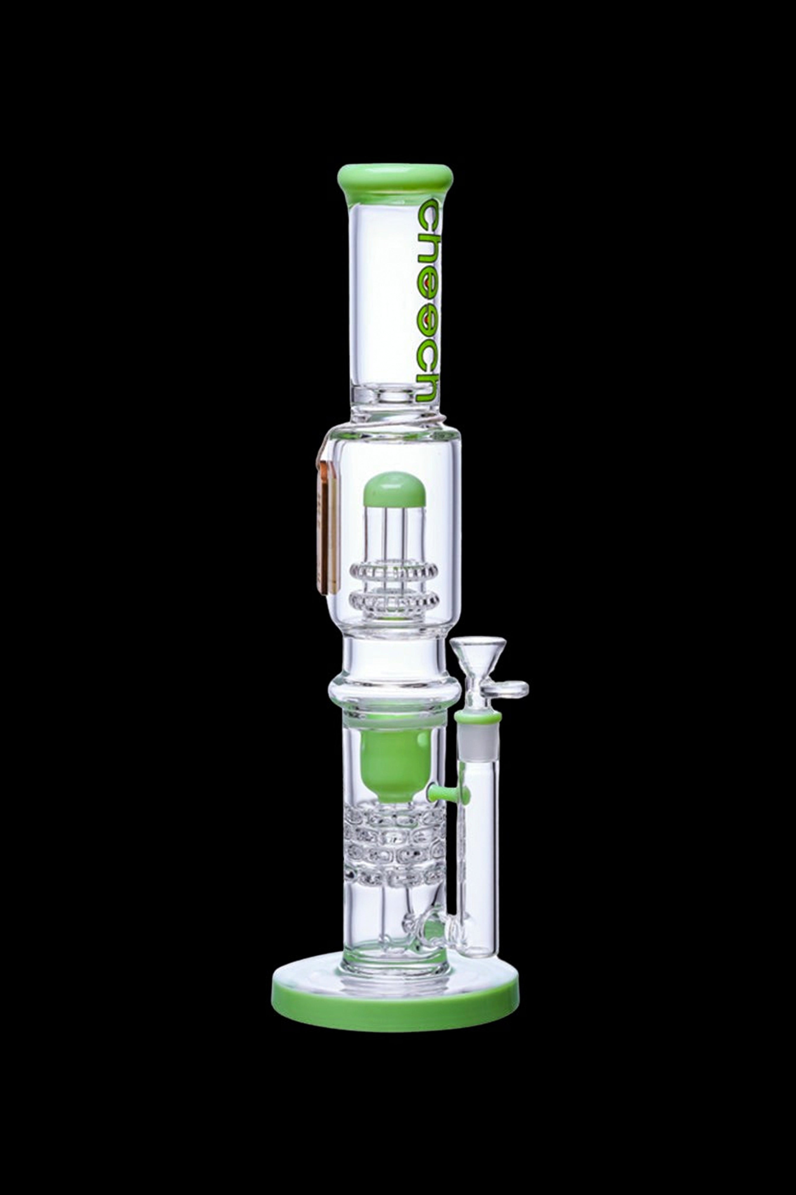Cheech Glass Shower Head Recycler Water Pipe - Elevate Your Smoking Experience