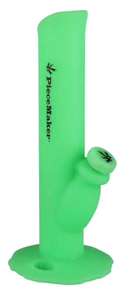 PieceMaker Kermit Glow-in-the-Dark Silicone Water Pipe