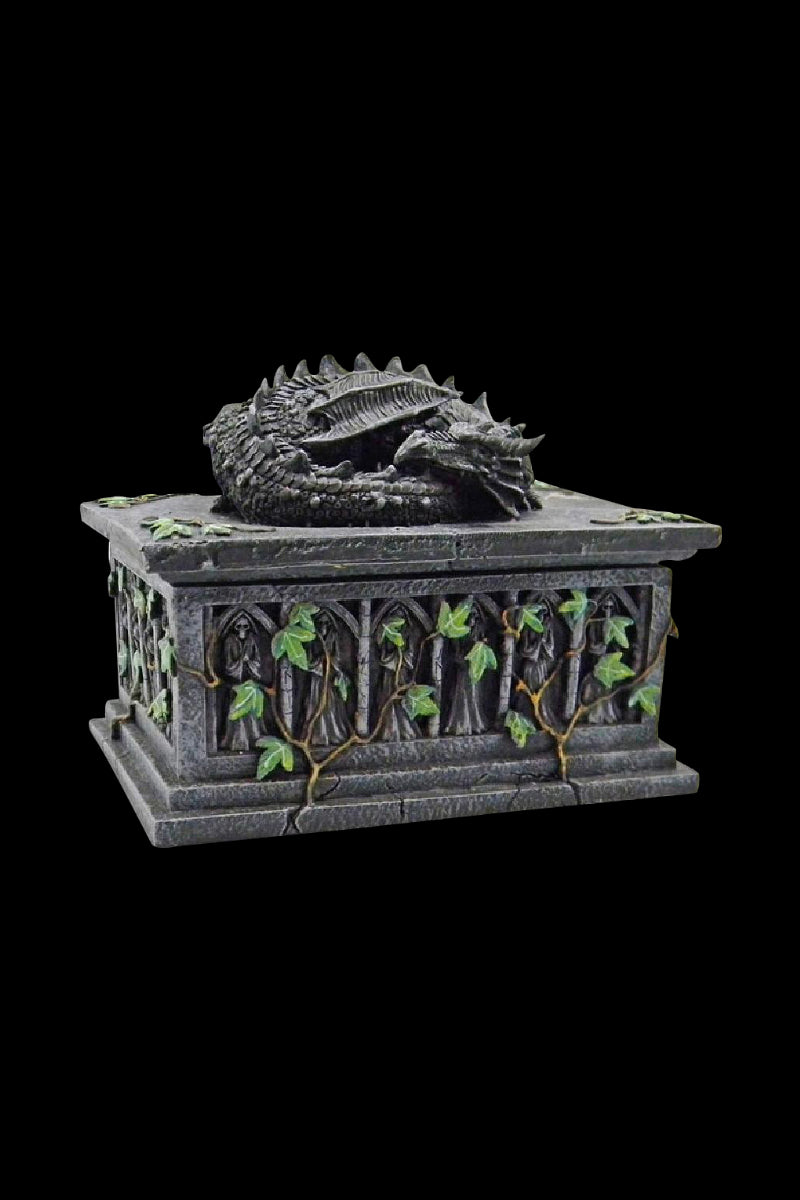 Mythical Dragon Guardian Sarcophagus Stash Box