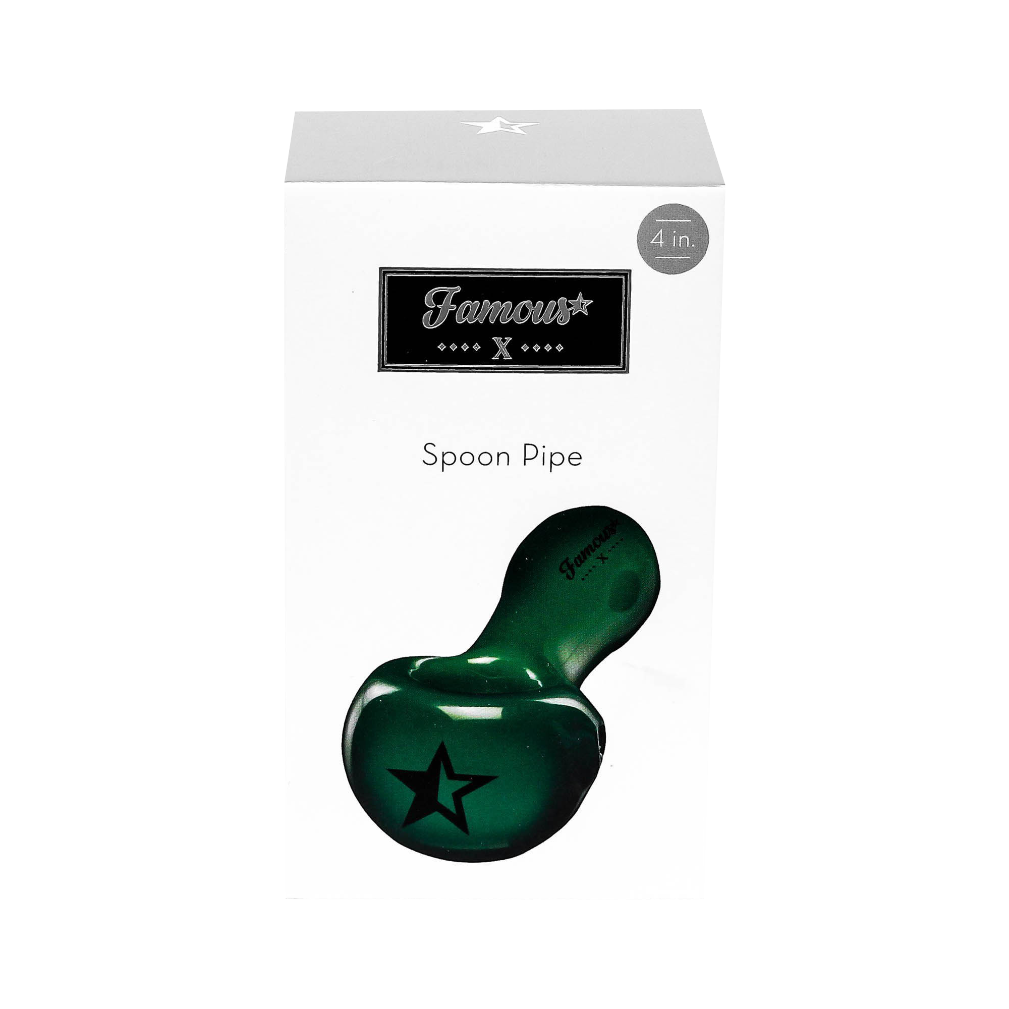 Famous X Premium Spoon Hand Pipe - Your On - the - Go Smoking Essential