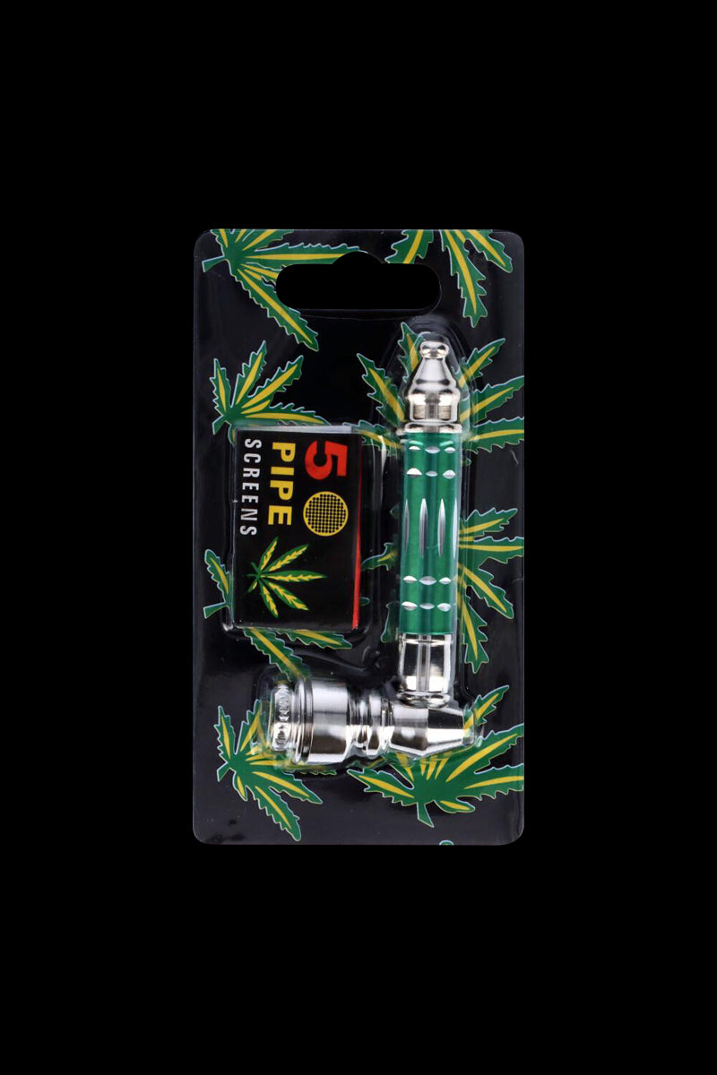 Stunning Colored Metal Hand Pipe