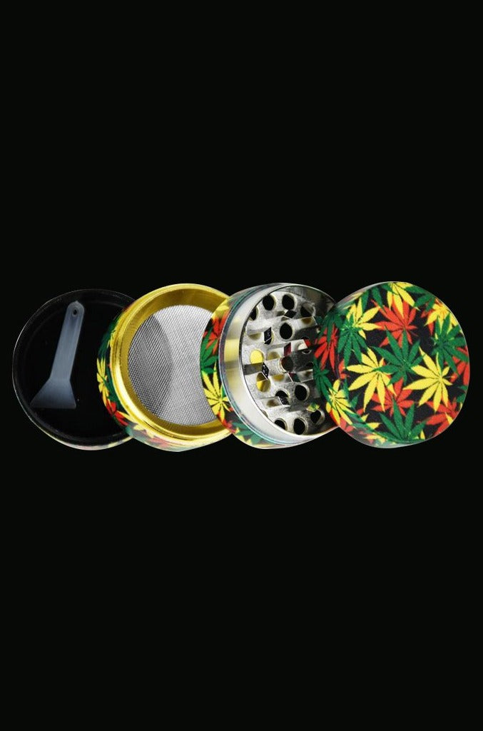 Stunning Hemp Leaf Grinders - 12-Pack Bundle