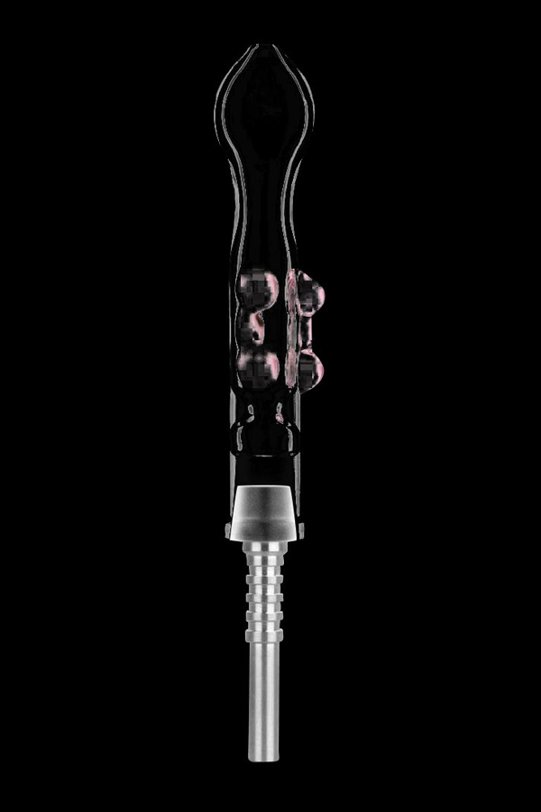 Stylish Flat Pinch Dab Collector with Titanium Tip
