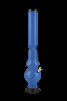 Double Bubble Twist Acrylic Water Pipe - The Ultimate Travel Bong