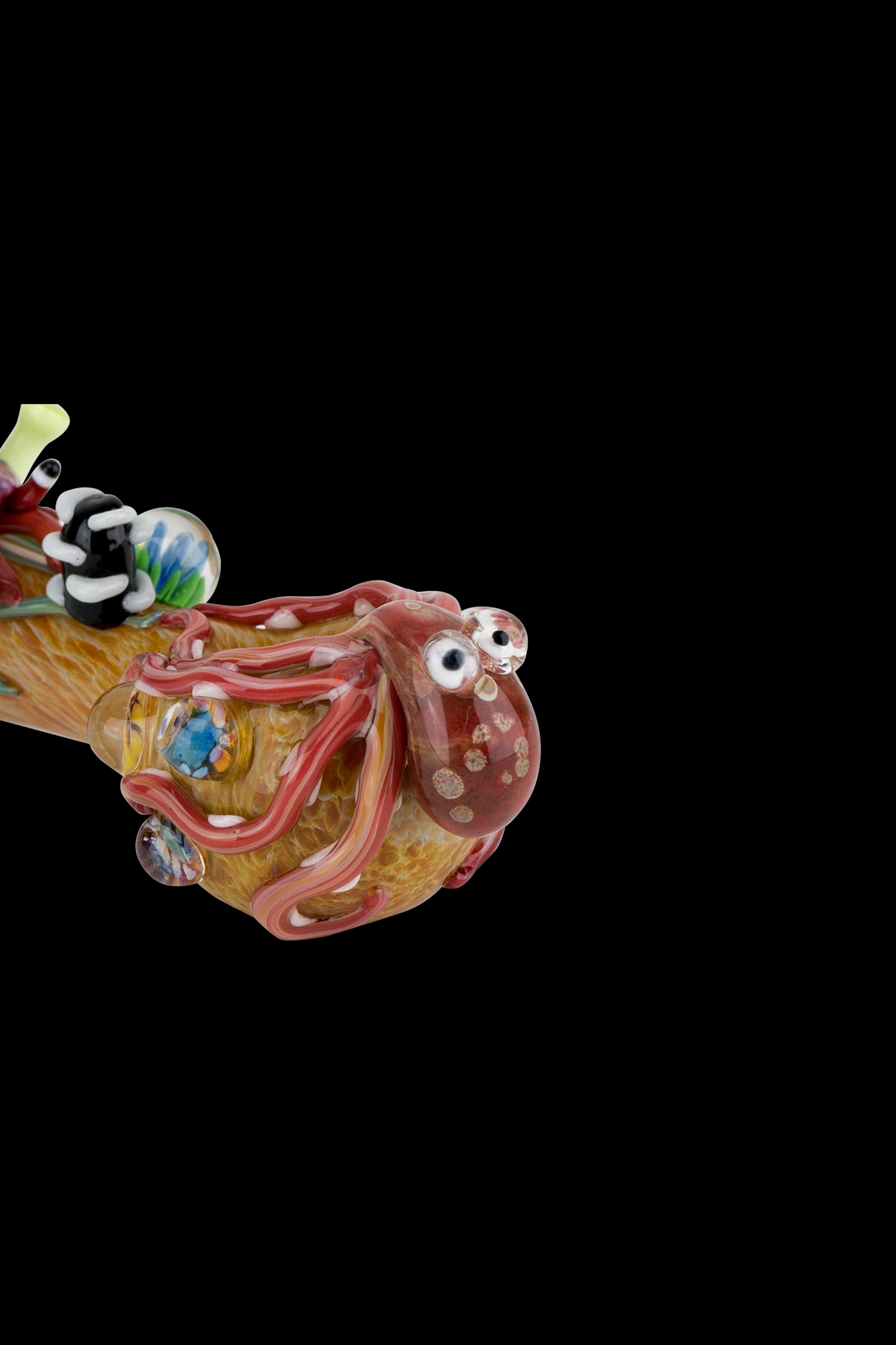 Empire Glassworks Kraken Small Spoon Pipe - A Stunning Handmade Artifact