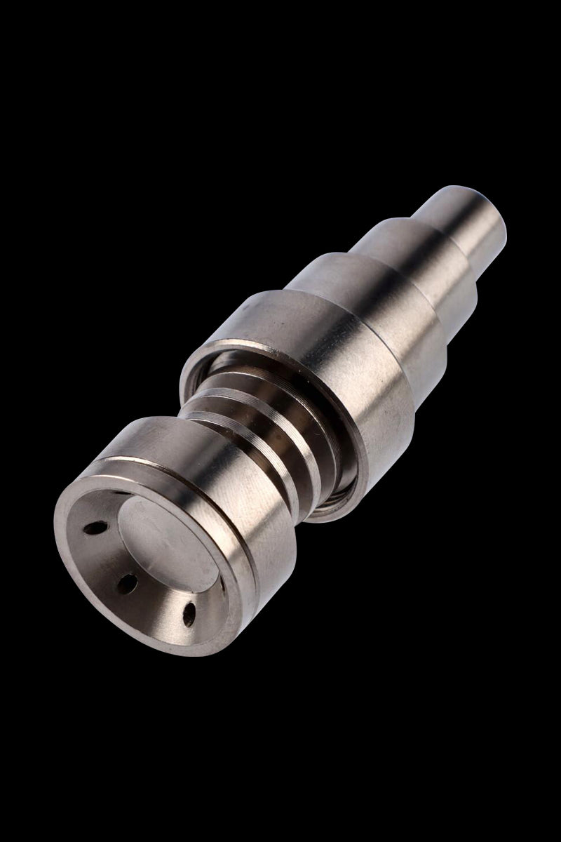 Domeless 6-in-1 Spiral Titanium Nail - Fits Male and Female Joints