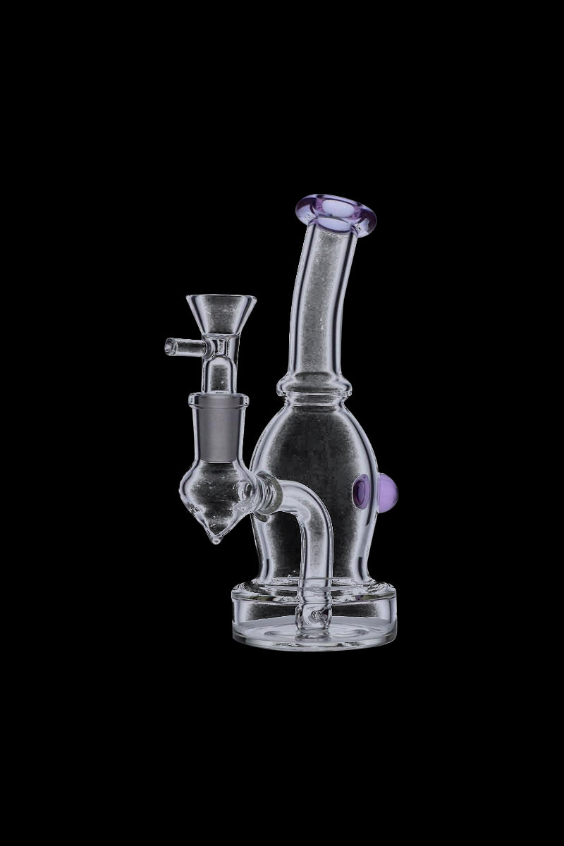 5.5-Inch Glass Bubbler with Fixed Diffuser - A Mini Marvel!