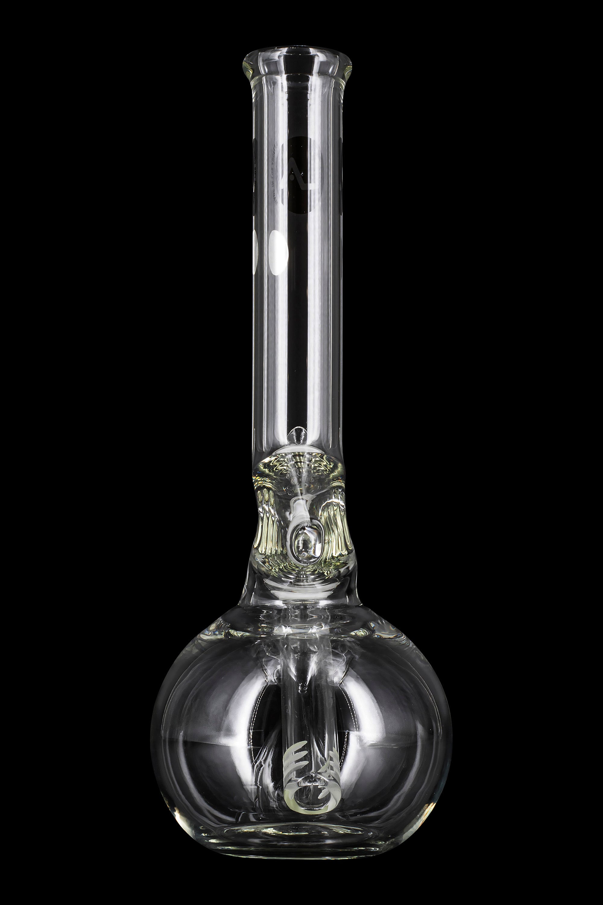 LA Pipes Z-Neck Bubble Base Ice Bong - The Simply Guy