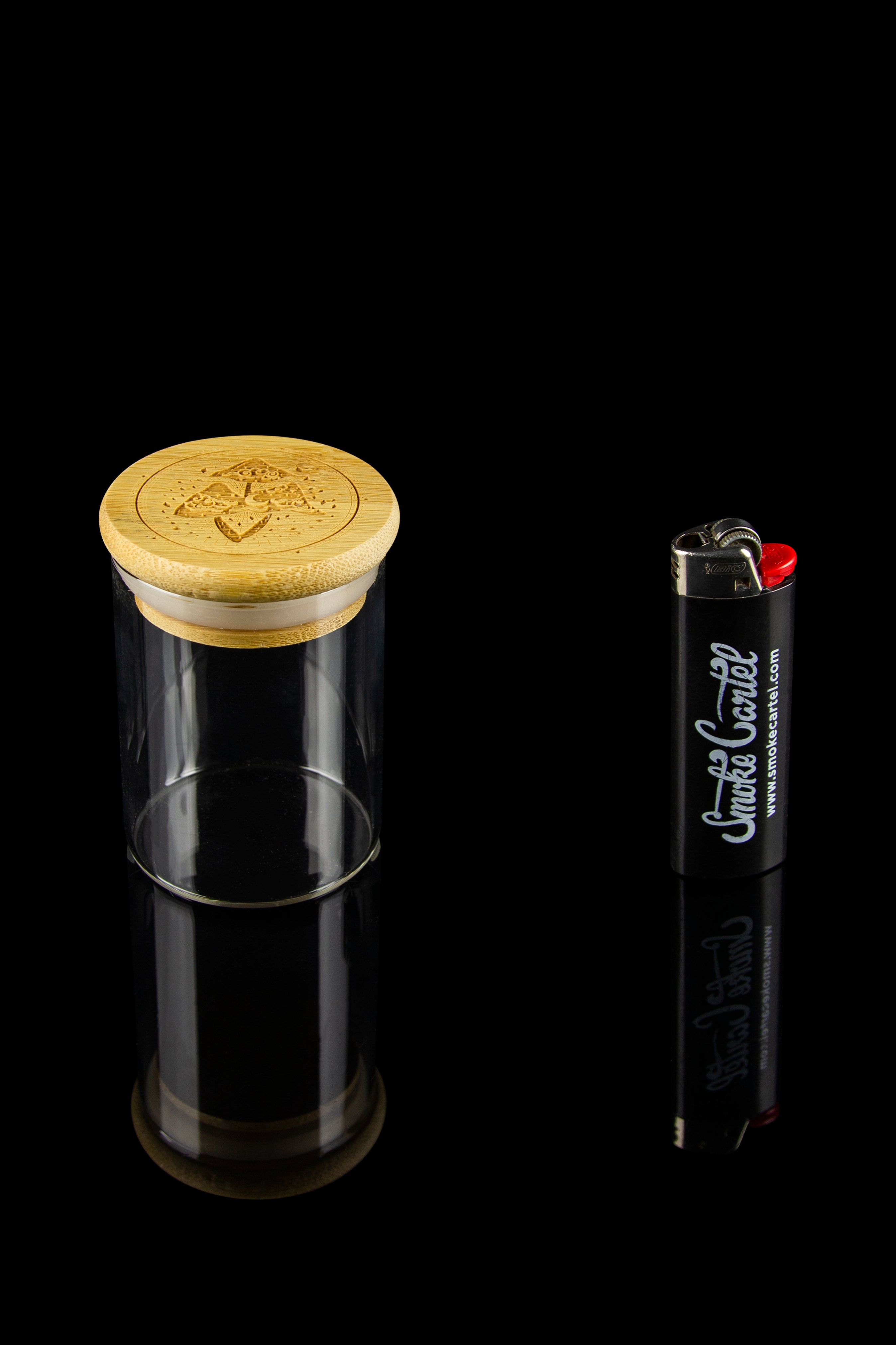 Hakuna Supply Premium Bamboo Stash Jar - Style and Function Combined