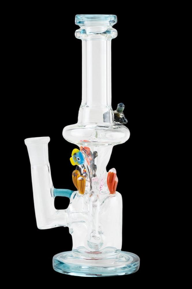 Empire Glassworks East Australian Current Mini Recycler: A Stunning Aquatic Delight