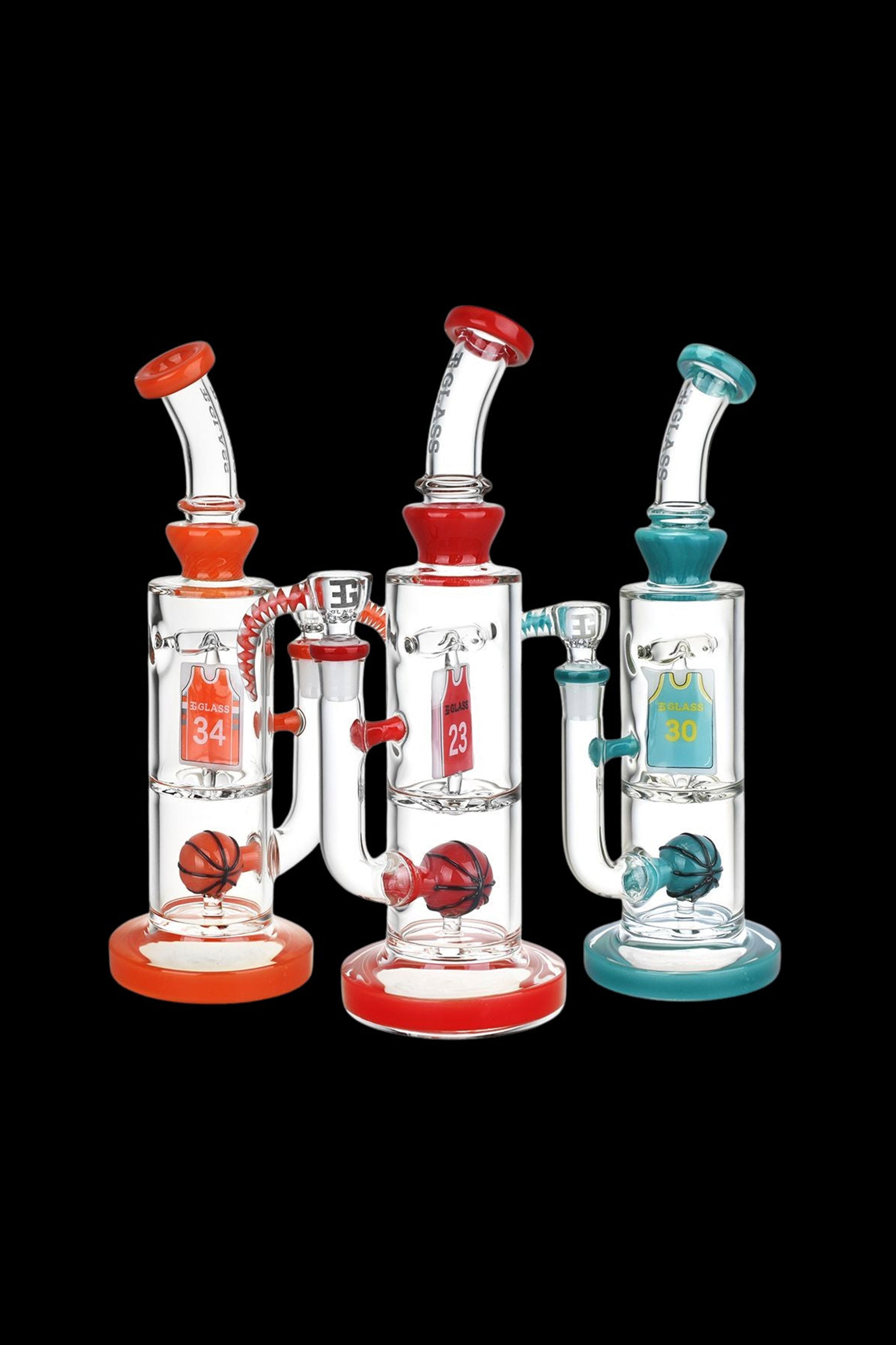 EG Glass's Stunning Basketball-Themed Glass Water Pipe