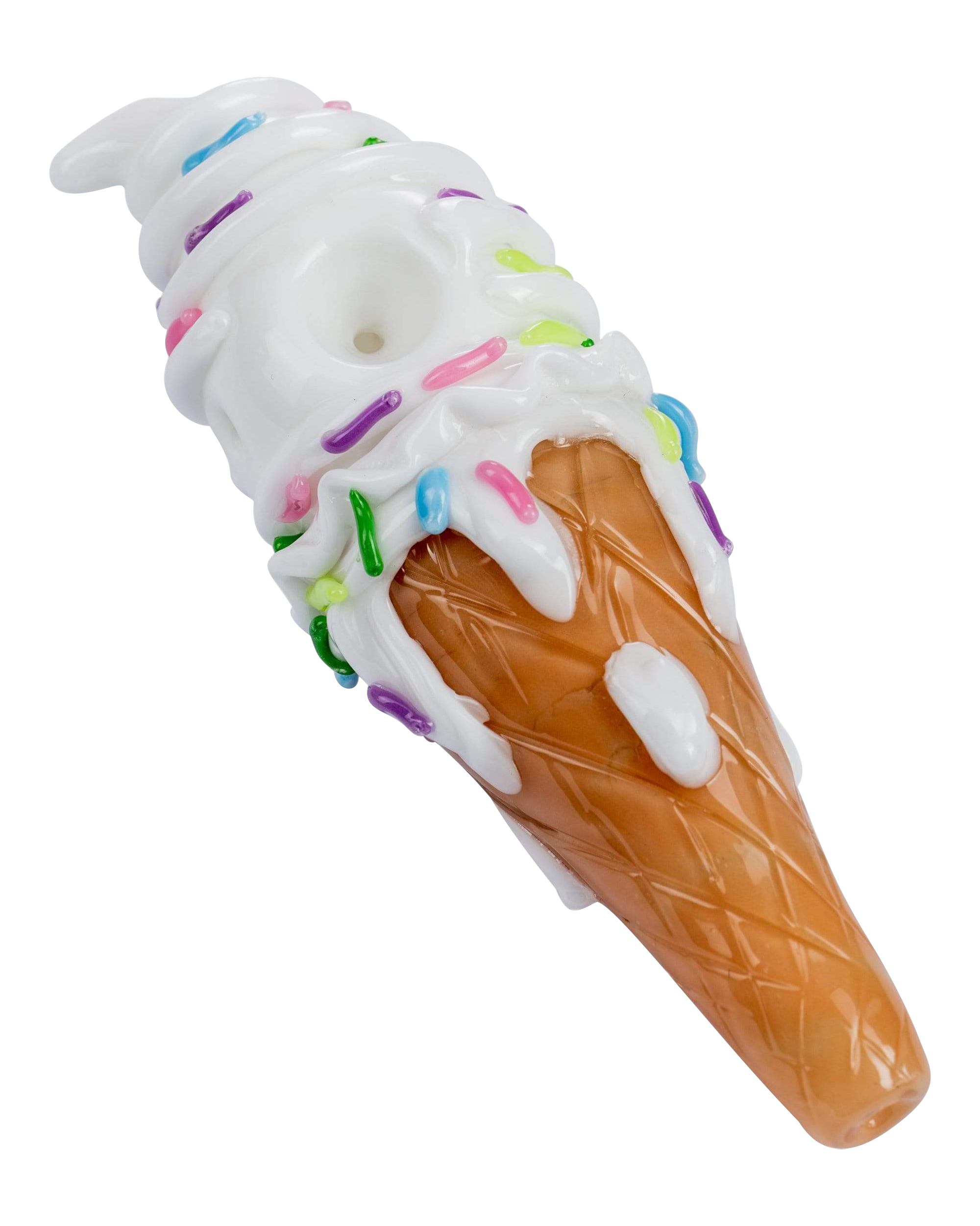 Empire Glassworks' Irresistible Sprinkles Ice Cream Cone Pipe