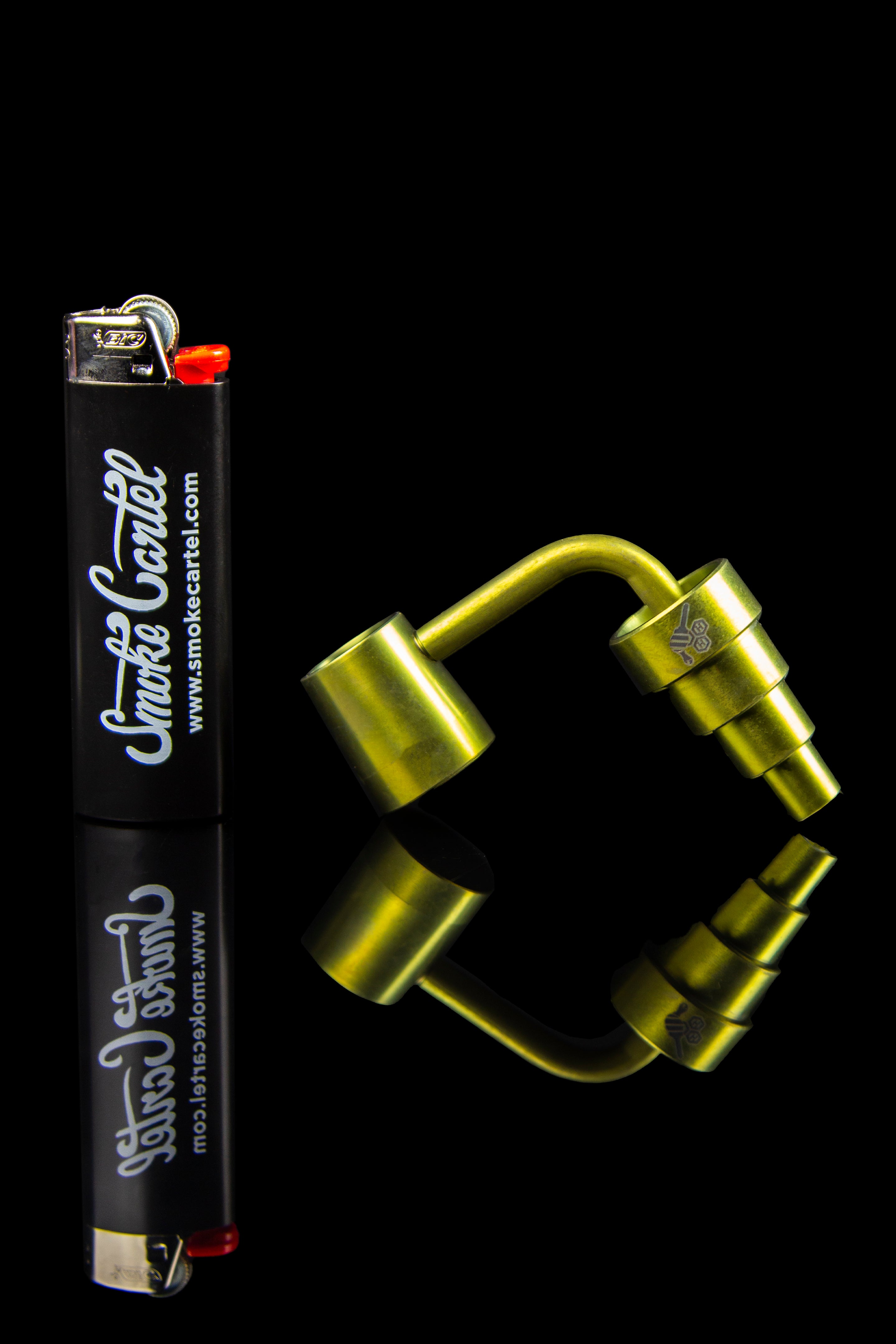 Honeybee Herb's Stunning Titanium 6-In-1 Long Neck Banger