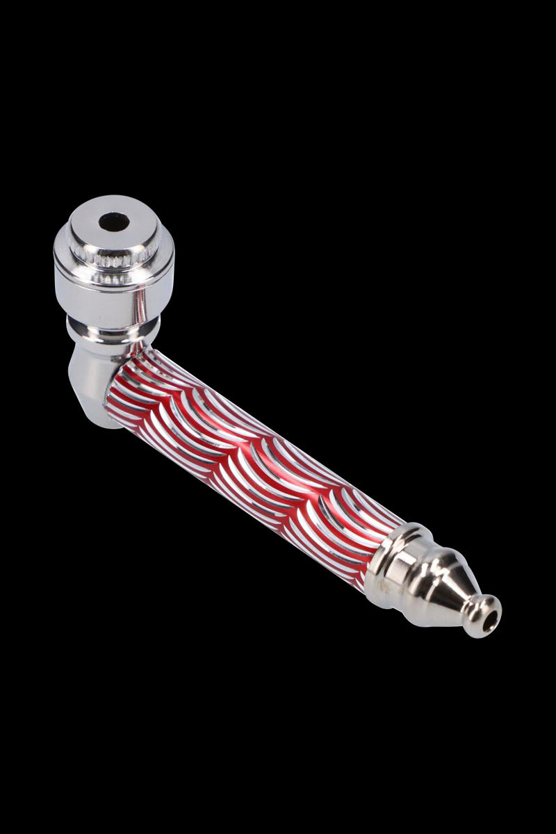 Colorful Metal Hand Pipe for On-the-Go Use