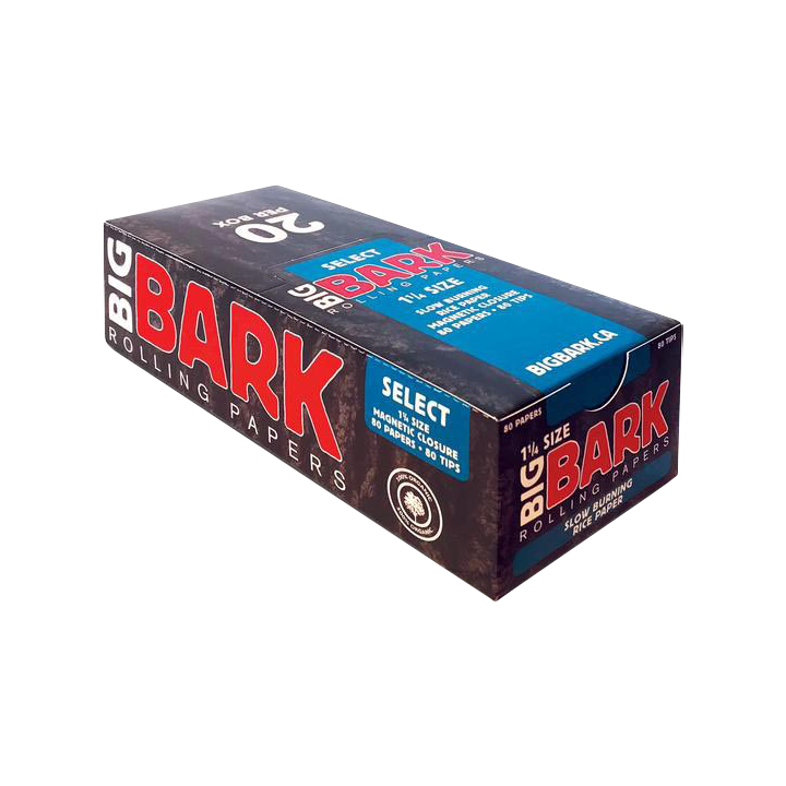 BIGBARK 1 1/4 Select Rolling Papers - Choose 1, 5, or 20 Pack!