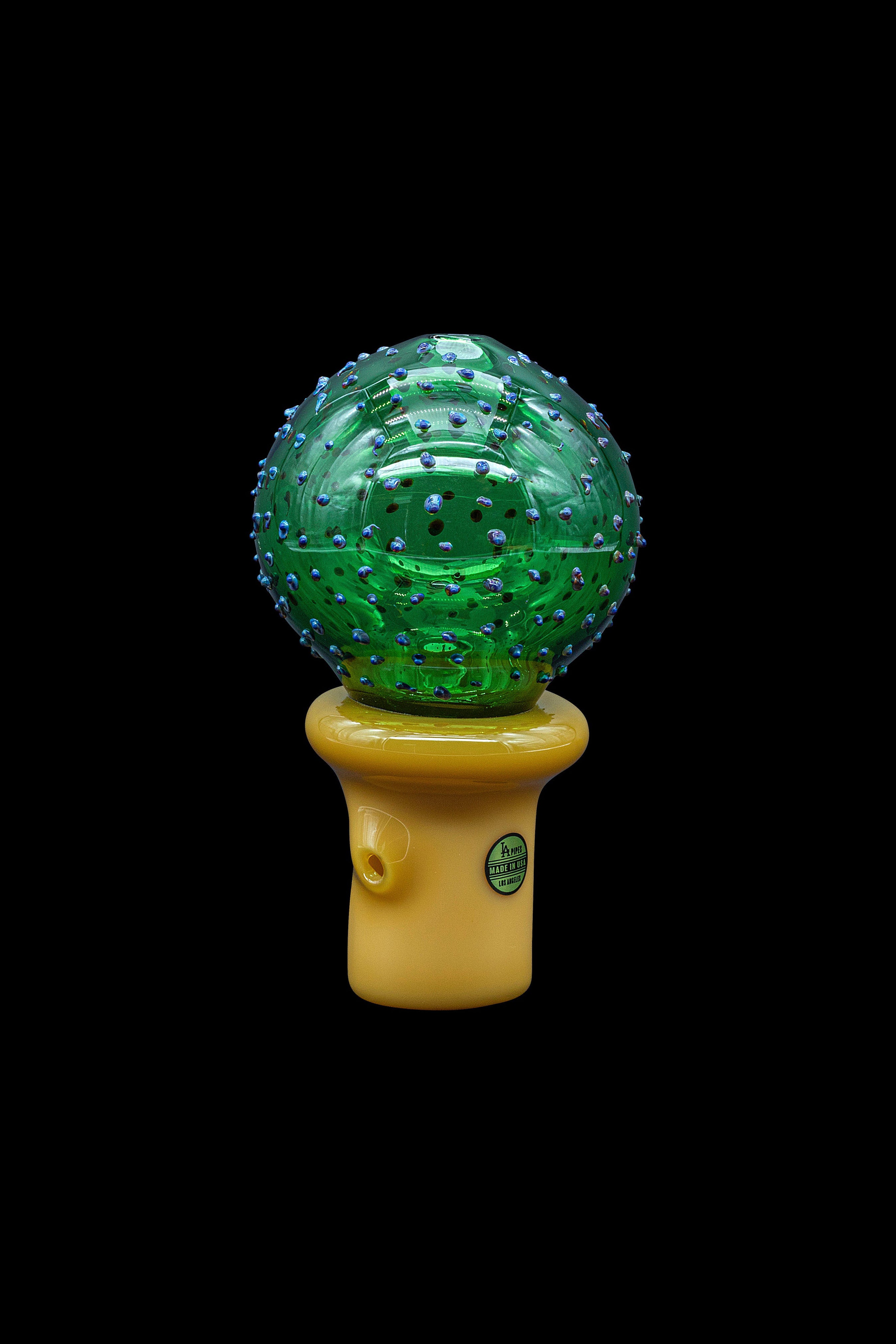 LA Pipes Peyote Cactus Glass Pipe - A Trippy Smoking Experience