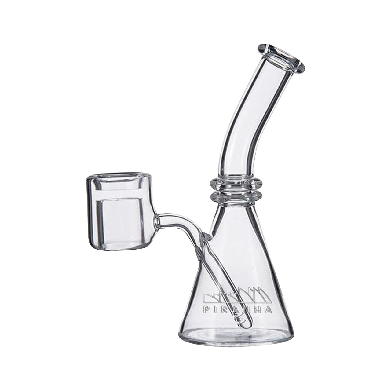 Piranha's Ultimate Quartz Beaker with Thermal Banger Nail