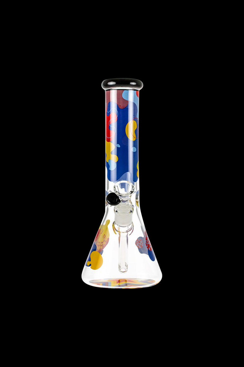 Famous Brandz Papaya: Stunning Glass Beaker Ice Bong