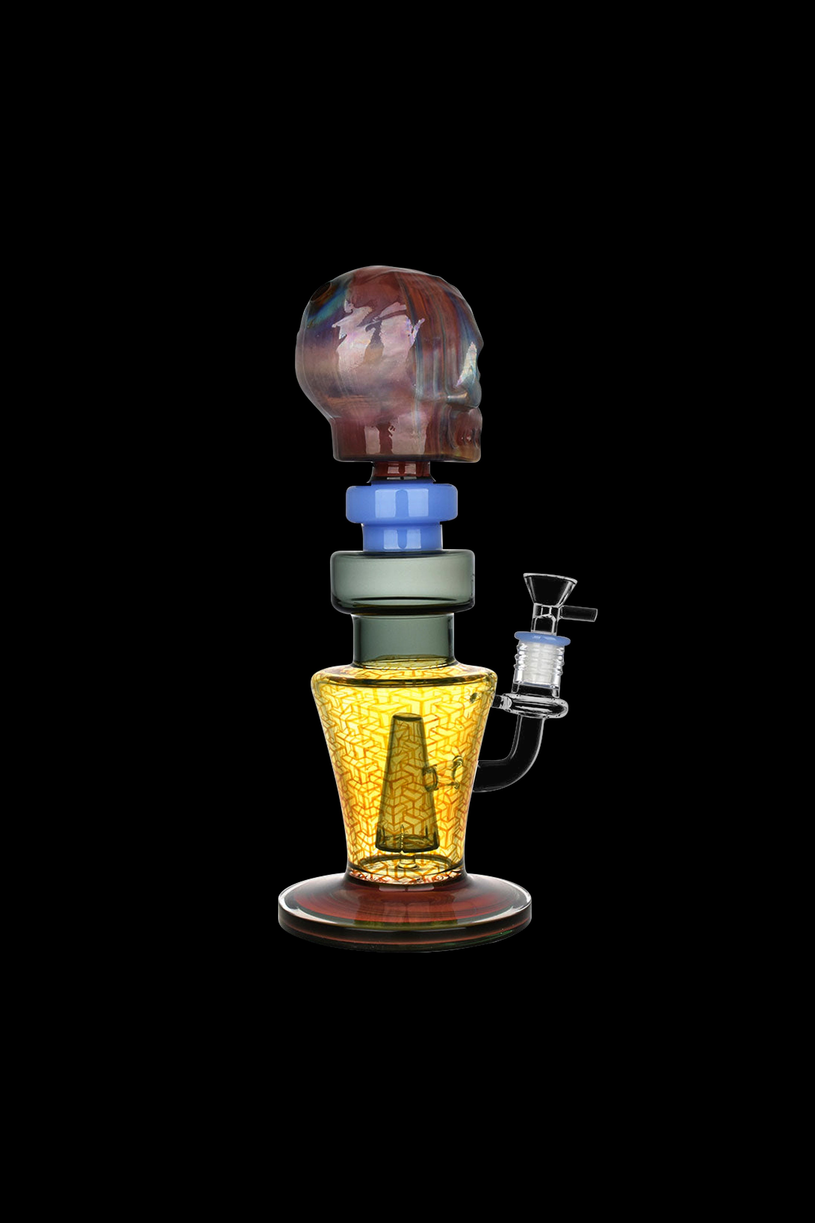 Awesome Hunky Dory Skull Water Pipe