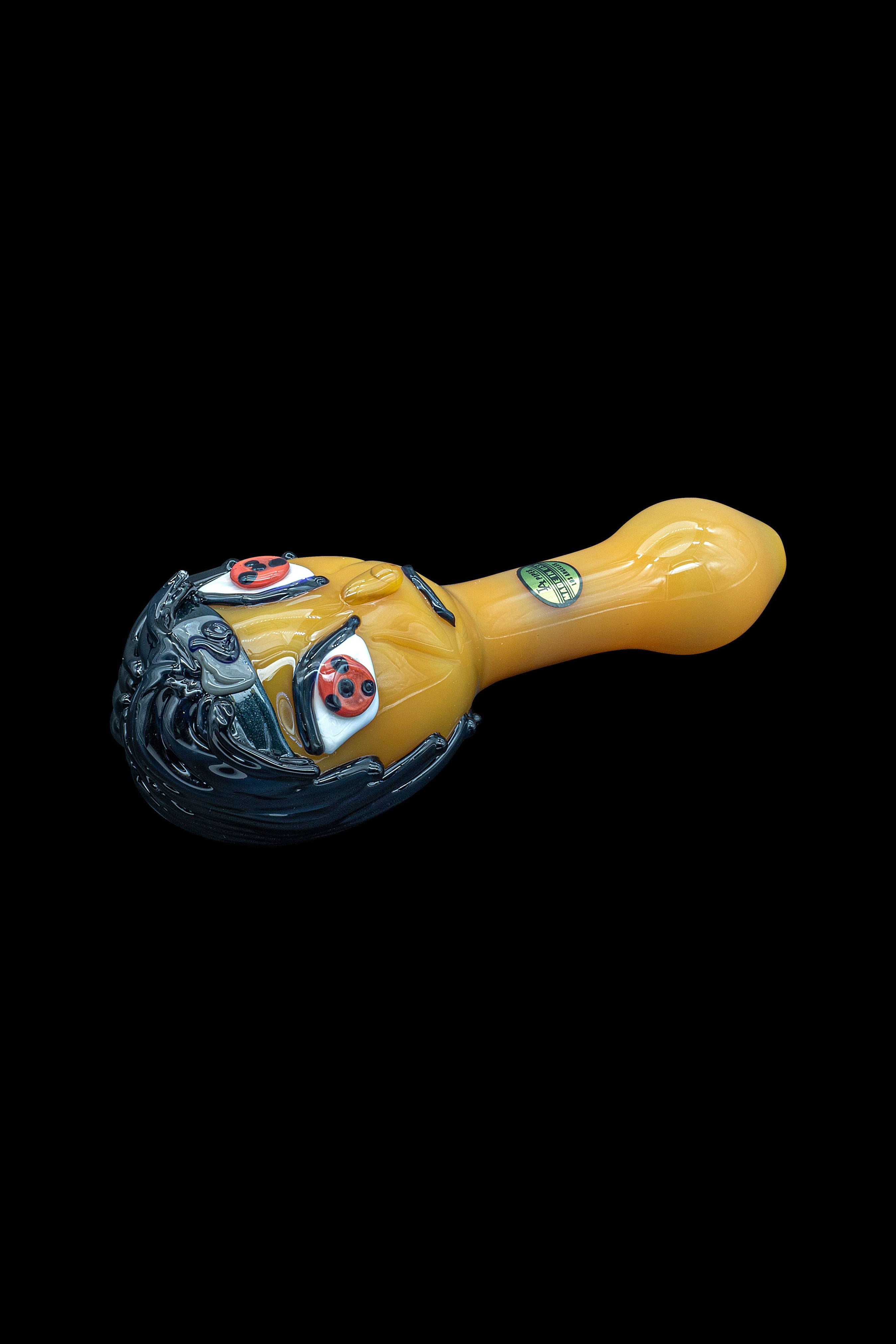 LA Pipes Itachi Uchiha Inspired Glass Smoking Pipe