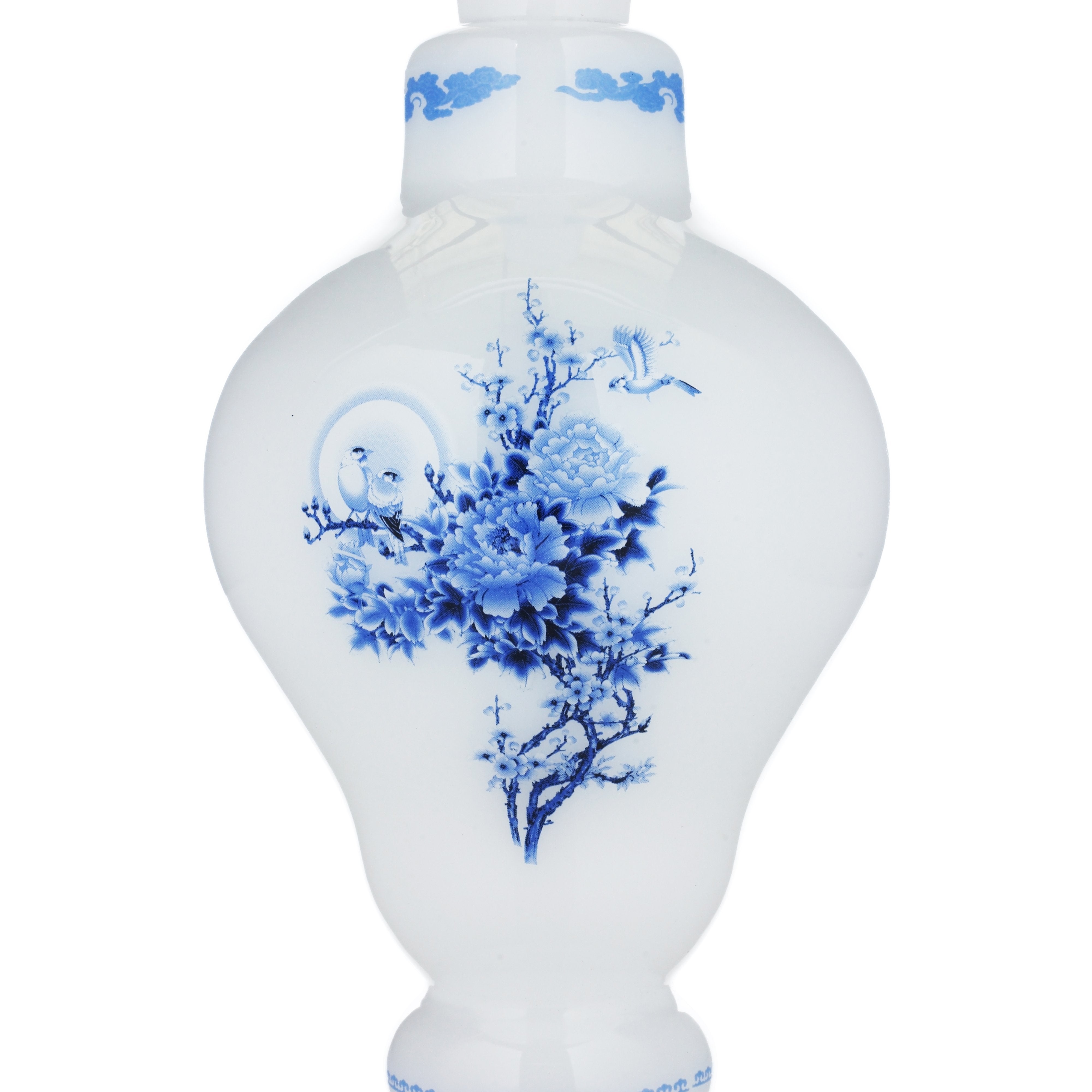 Stunning Ornate Chinese Vase Glass Bong from the Cao Cao Dynasty
