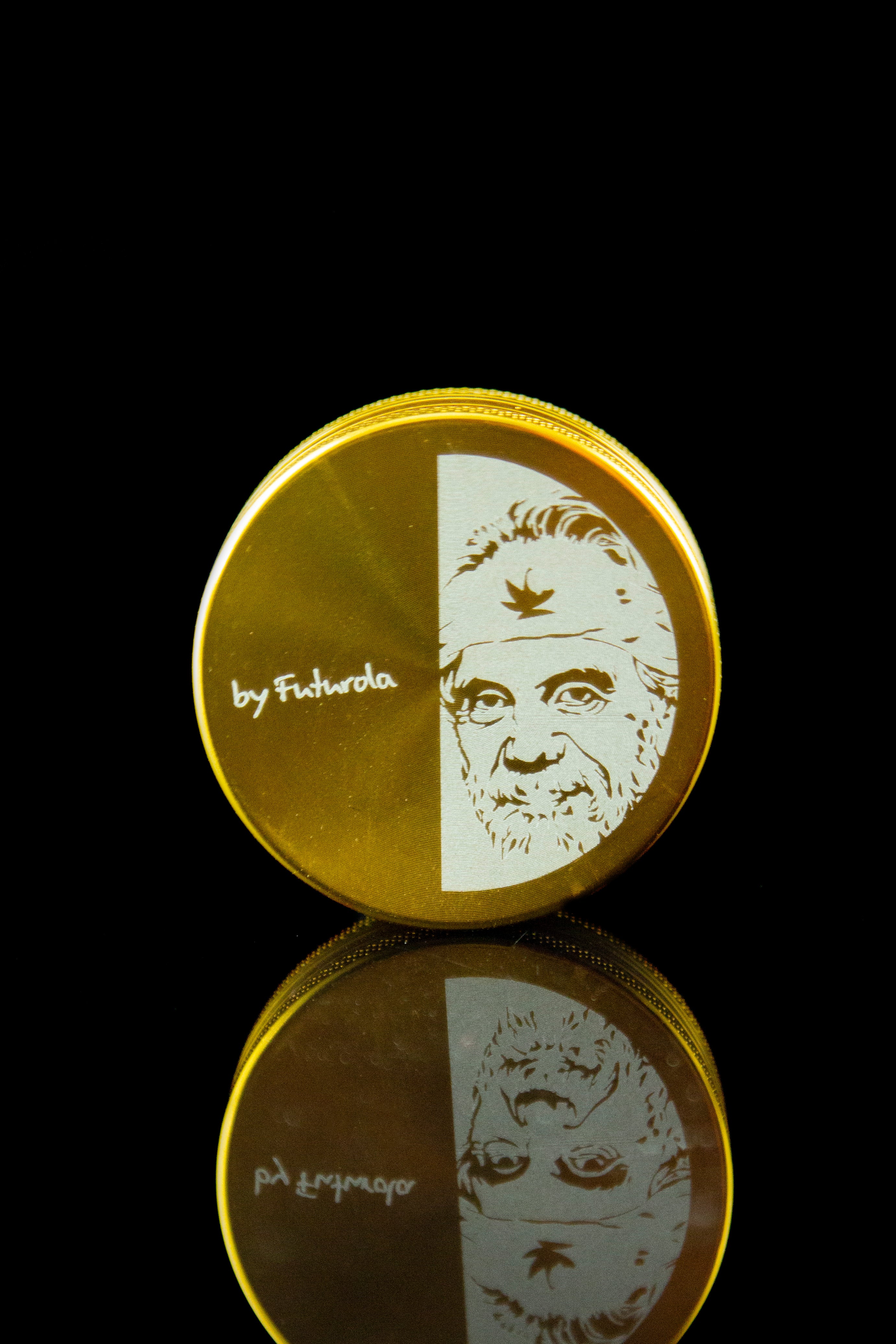 Futurola x Tommy Chong 50mm Aluminum Grinders - A Must - Have!