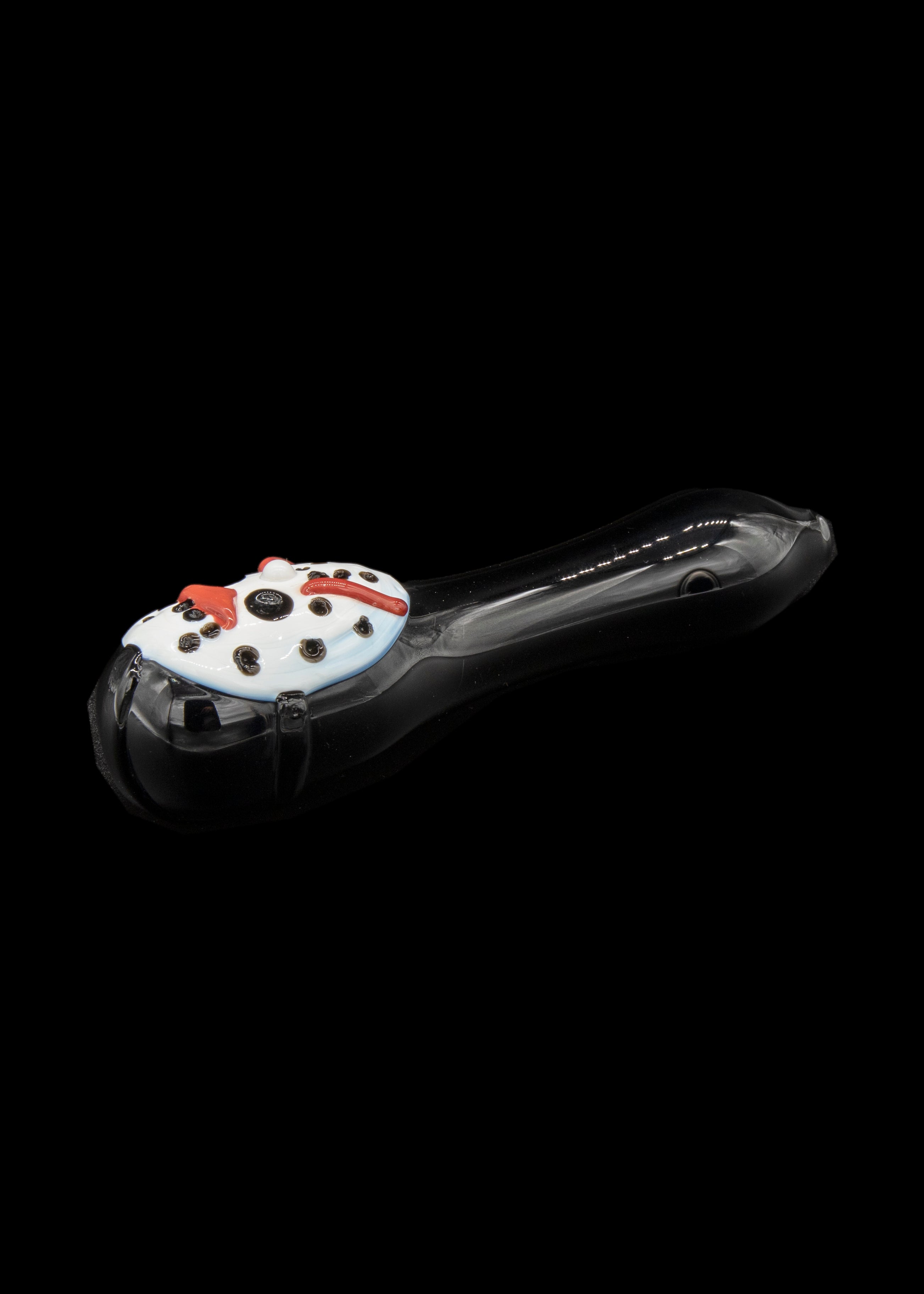 LA Pipes Frightening Hockey Mask Hand Pipe