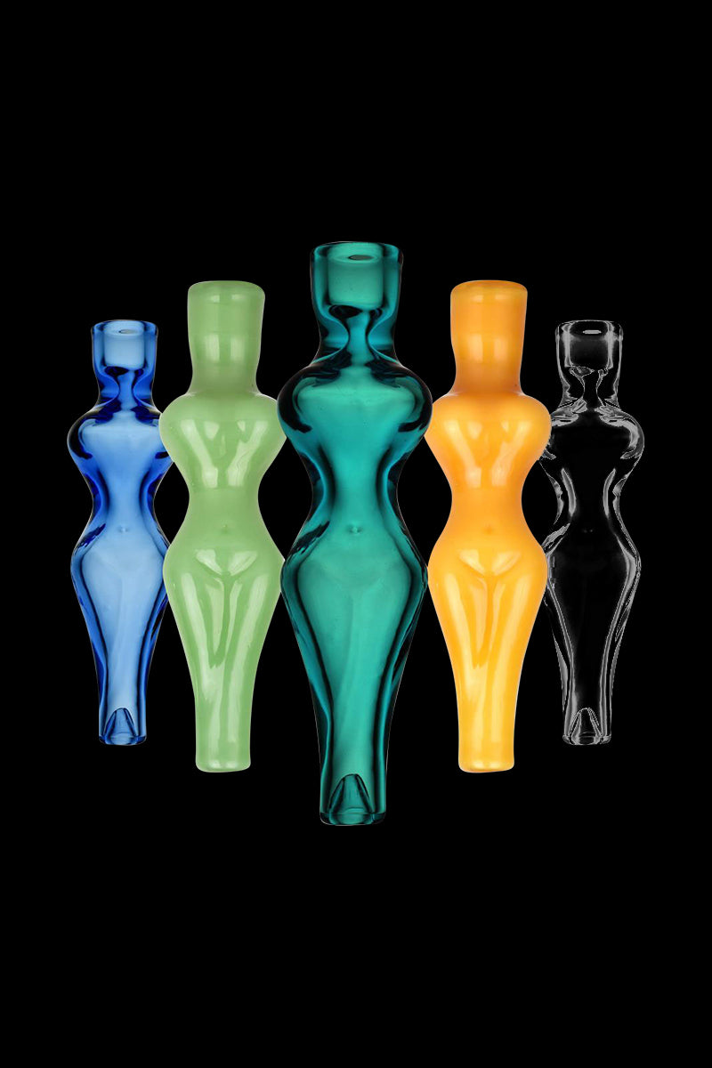 Exquisite Hourglass Nude Woman Shaped Glass Taster