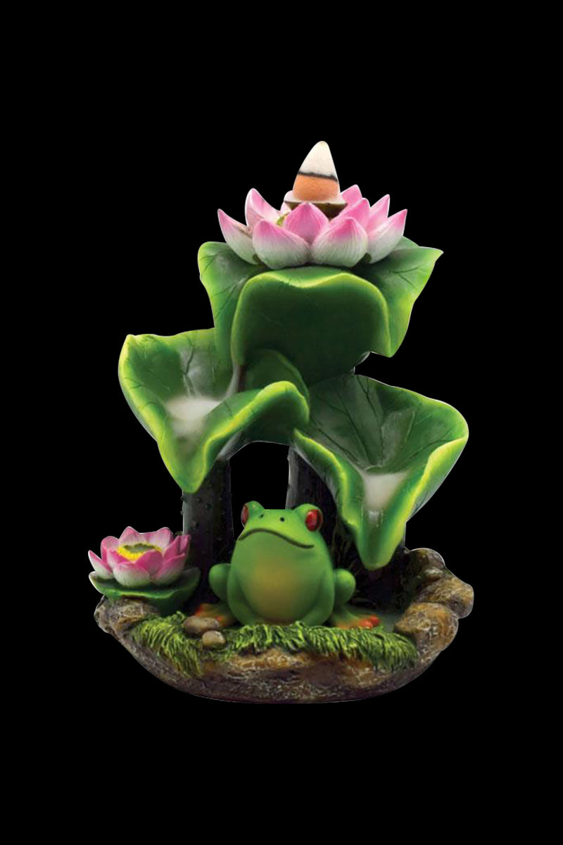 Enchanting Frog Backflow Incense Burner