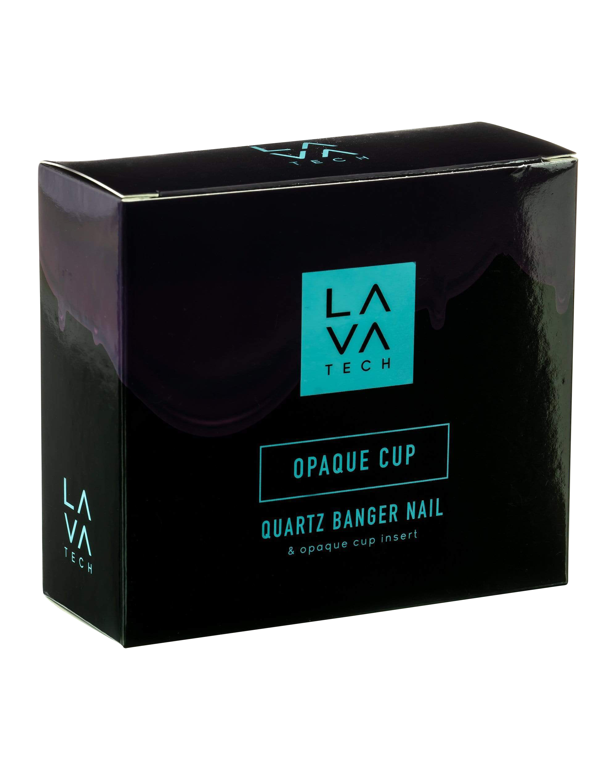 LavaTech Premium Polished Banger Nail with Removable Opaque Cup Insert