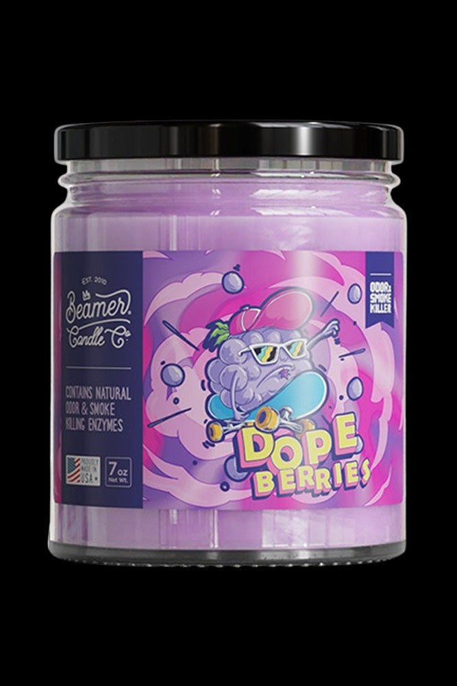 Beamer Candle Co. 7oz Glass Jar Candle: The Ultimate Odor & Smoke Killer